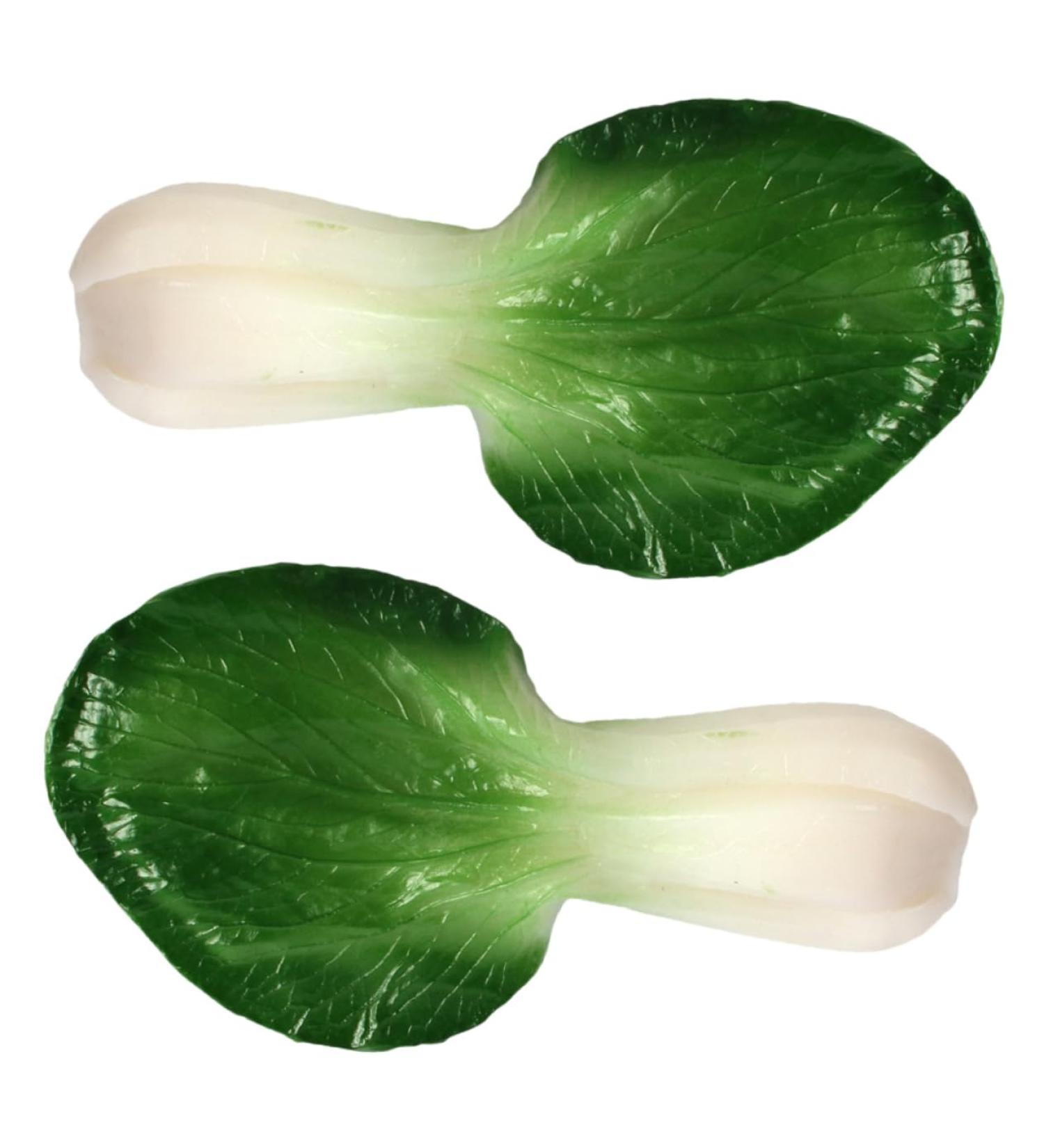 OUNONA 2pcs Little Cabbage Model Little Cabbage Props Simulation Vegetables Artificial Lettuce Simulation Food Model Decor Models Restaurant Display Prop Pvc Ingredients Chinese Cabbage - Buy Online on GoSupps.com
