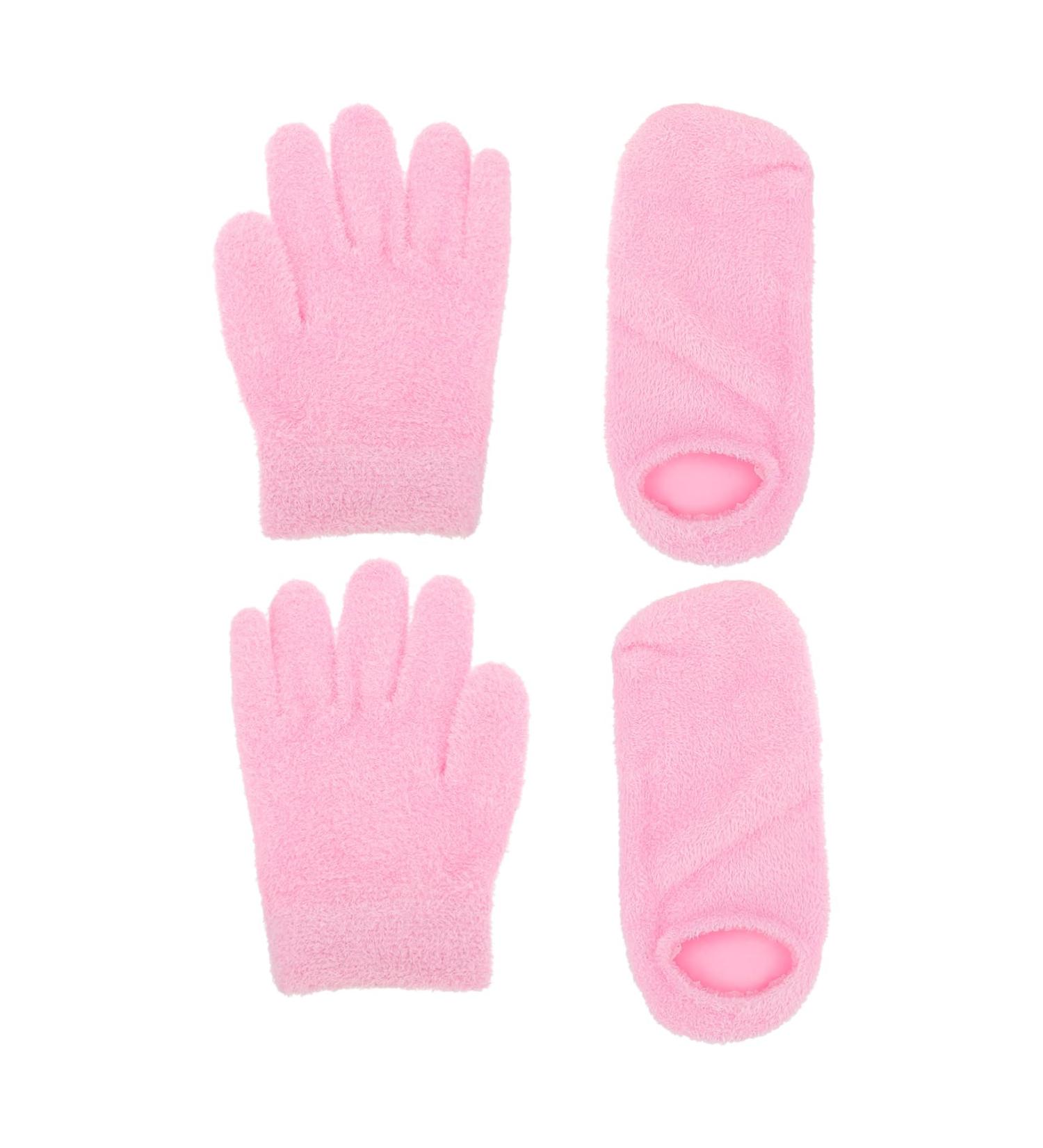 Beavorty 2 Pairs Gel Care Kit Hand Healing Cracked Hands Moisture Gloves Hydrating Gloves Hands Beauty Masks spa Socks Heel Moisturizing Socks Men Sock Yarn Lotion Man Facial mask - Buy Online on GoSupps.com