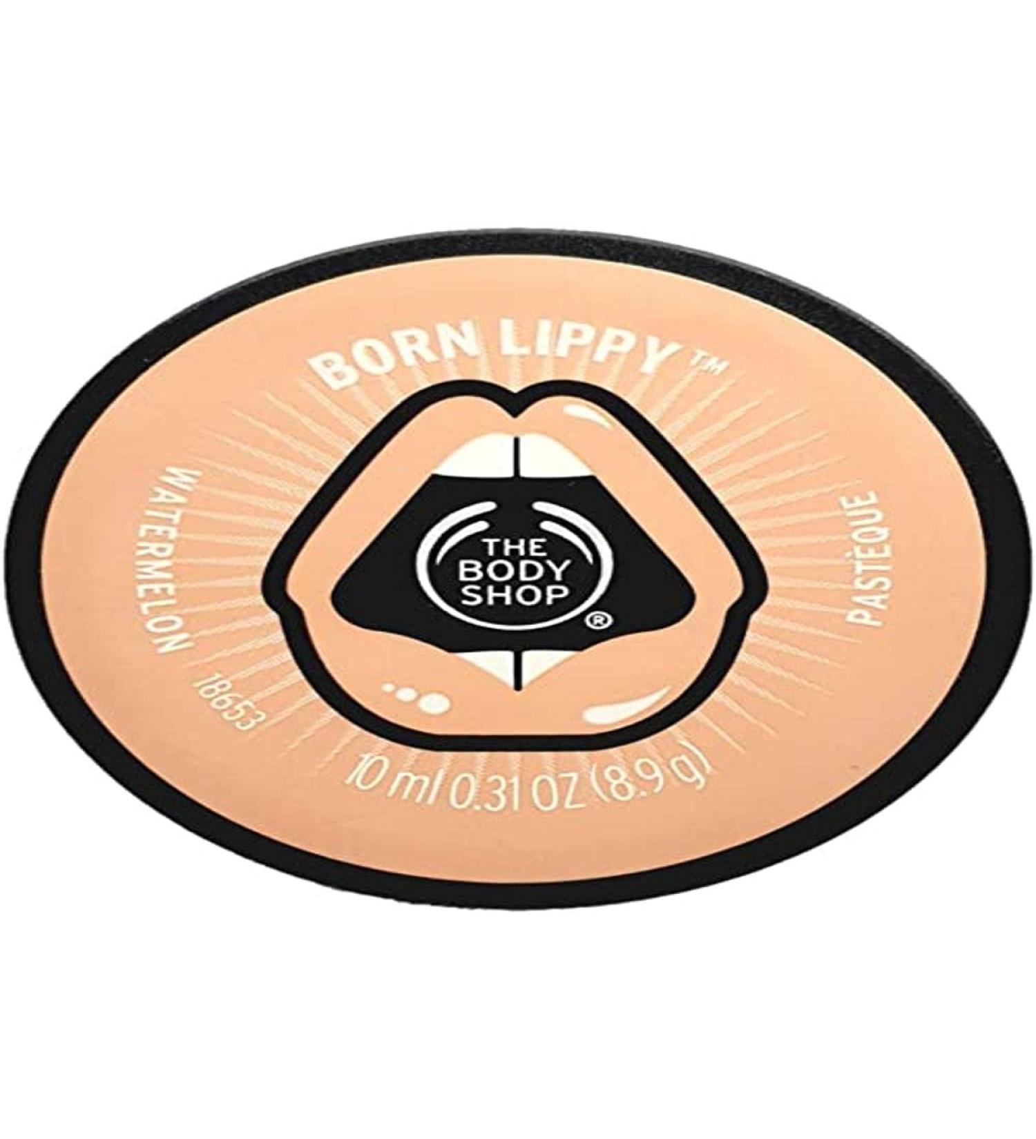 The Body Shop Born Lippy Pot Lip Balm - Watermelon