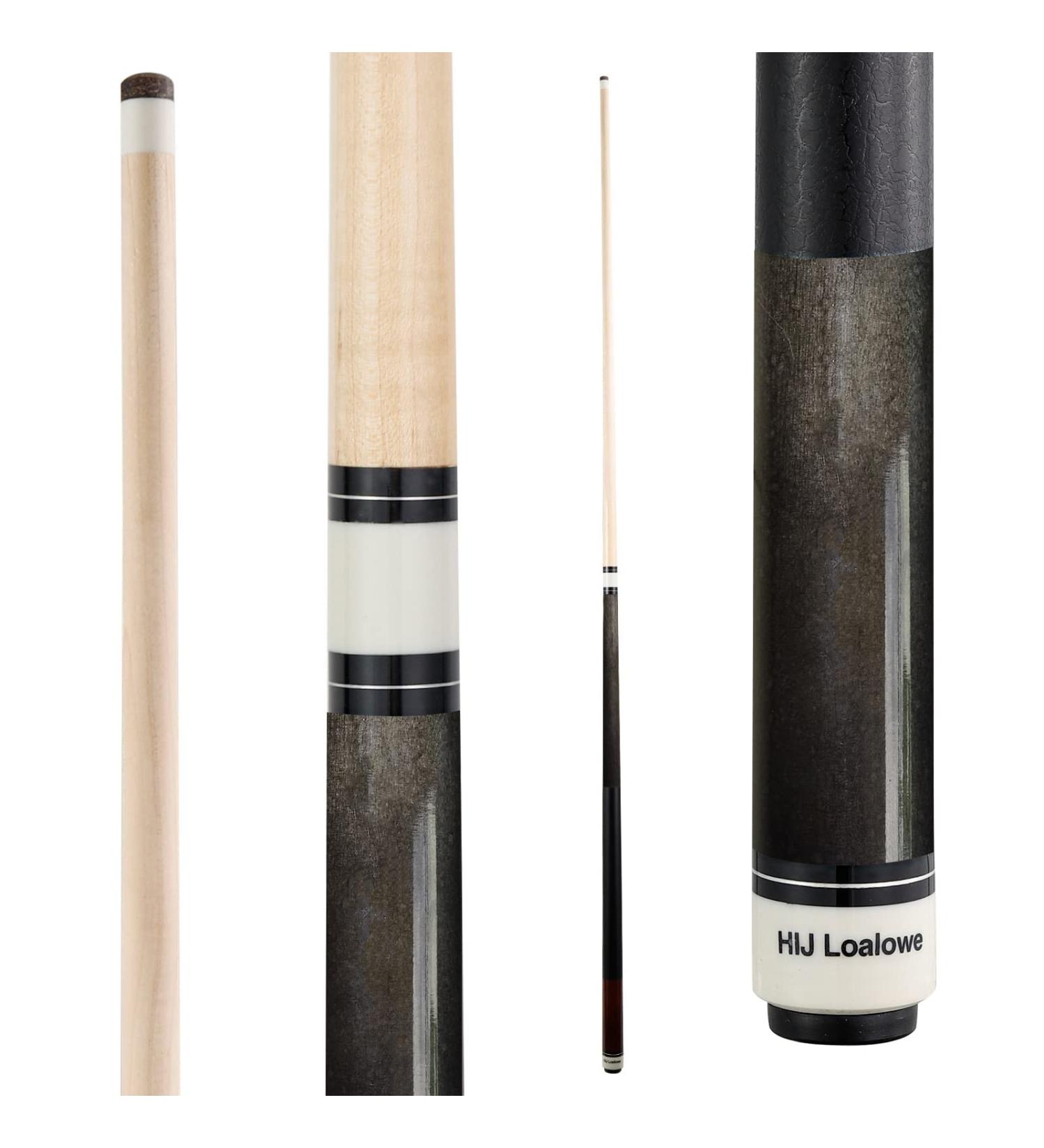 Hij Loalowe 58 Professional Billiard Cue Stick 19oz Canadian Maple Pool Queue Stick with 13mm Tip - Grey Cue - Buy Online on GoSupps.com