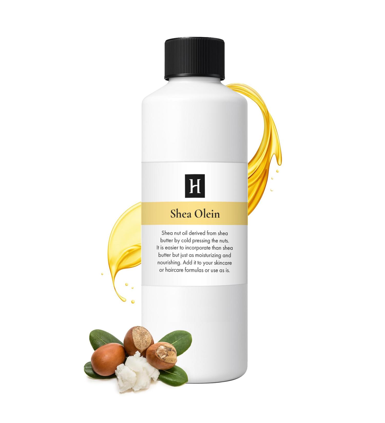 HalalEveryDay Shea Olein 100% Pure Natural Shea Oil 16oz Bottle | Cold-Pressed Moisturizing Body & Hair Oil | Halal Certified - Buy Online on GoSupps.com