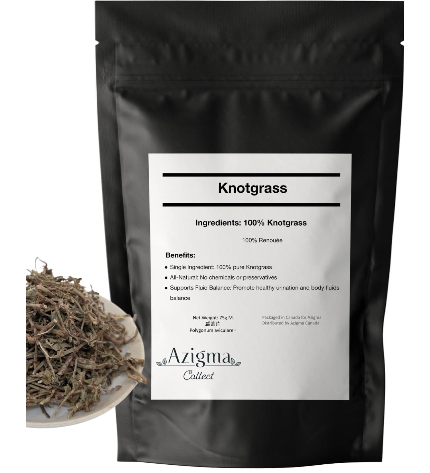 Knotgrass Herb ( ) Polygonum Aviculare Dried Knotgrass for Tea Traditional Chinese Herb Natural Herbal Ingredient for Brewing 75g - Buy Online on GoSupps.com