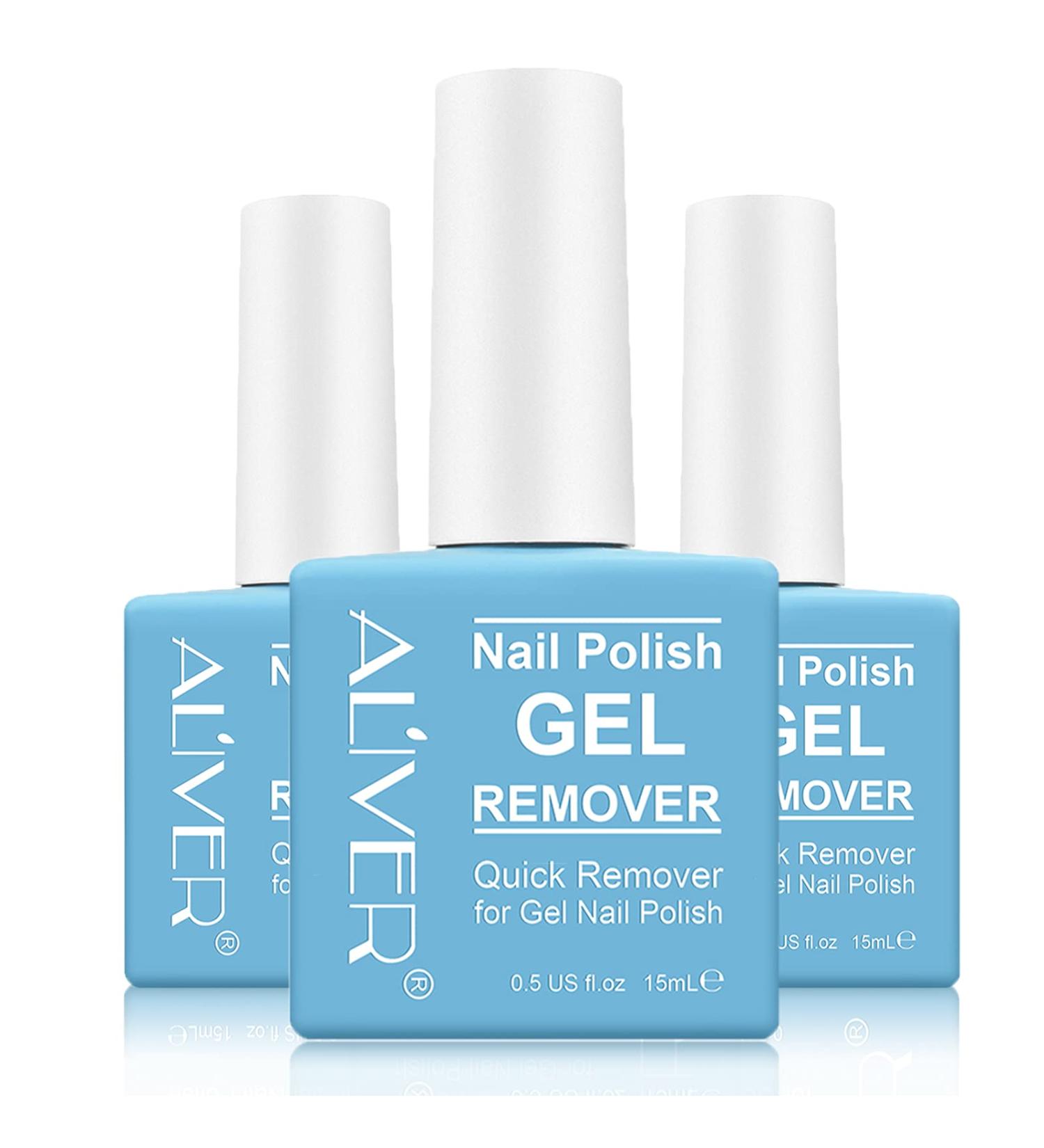 Nail Polish Remover - 3 Pack | Removes Soak-Off Gel Polish in 2-3 Minutes | Professional & Non-Irritating Formula - Buy Online on GoSupps.com
