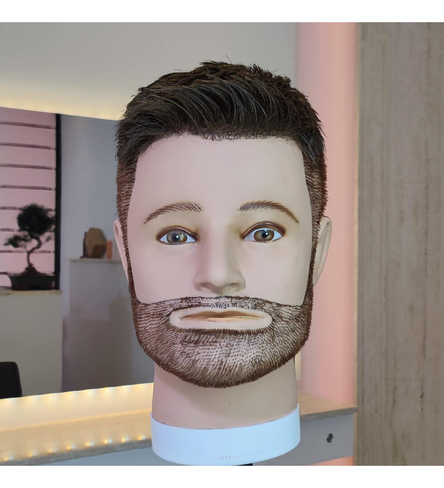 Buy Banker s Cut Hair System Toupee for Men - Ready to Use Brown | Premium Quality Hairpiece - Buy Online on GoSupps.com