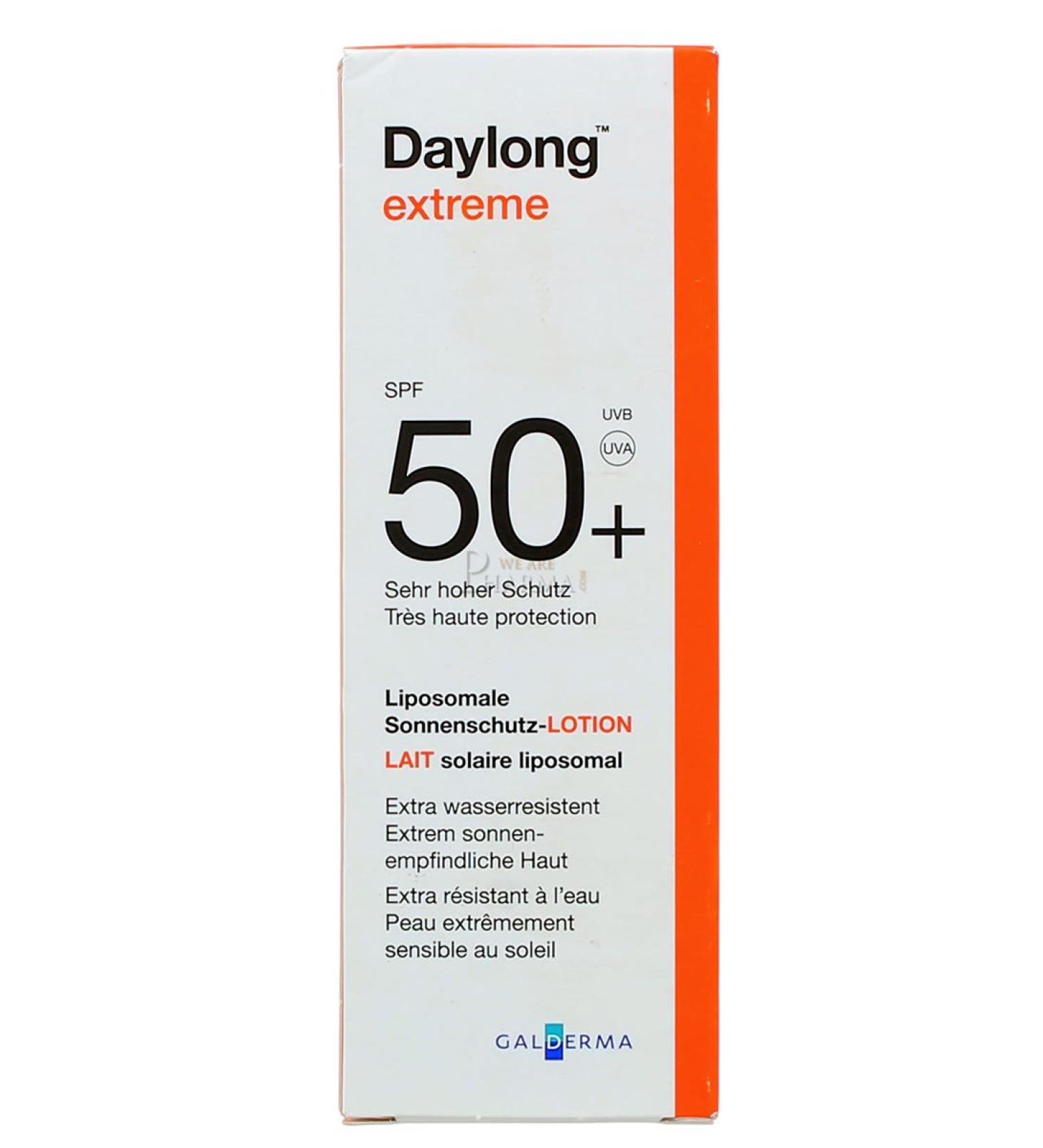 Daylong lait solaire SPF50+ 50ml