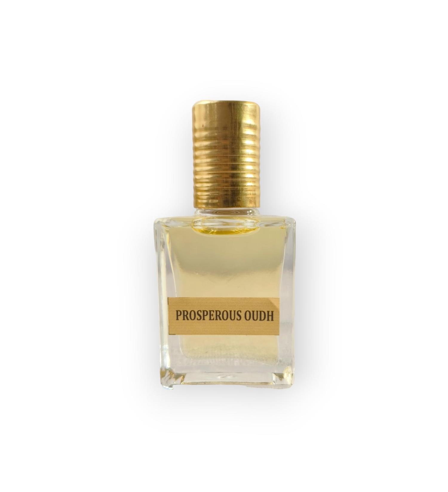 Prosperous Oudh Premium Attar-Atar Perfume Oil Fragrance for Men and Women Unisex Parfume Scent Spray Long Lasting Roll On Essential Oil Itar Semi Natural Non Alcoholic Size Volume: 12ML (0.4 Fl Oz). - Buy Online on GoSupps.com