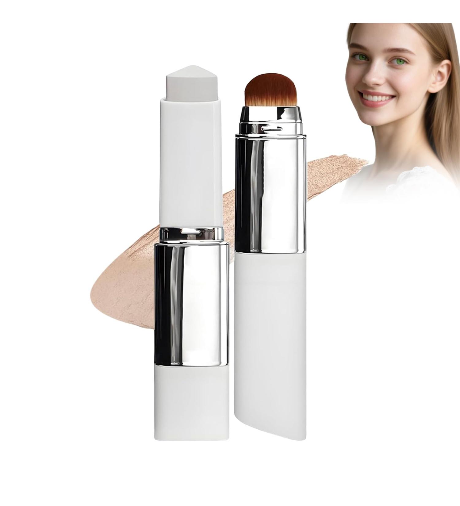 Blanc Cover Cream Stick V White - B ton de fondation cor en changement de couleur avec volufiline b tons de fond de teint anti-cernes fond de teint hydratant portable et facile transporter naturel - Buy Online on GoSupps.com