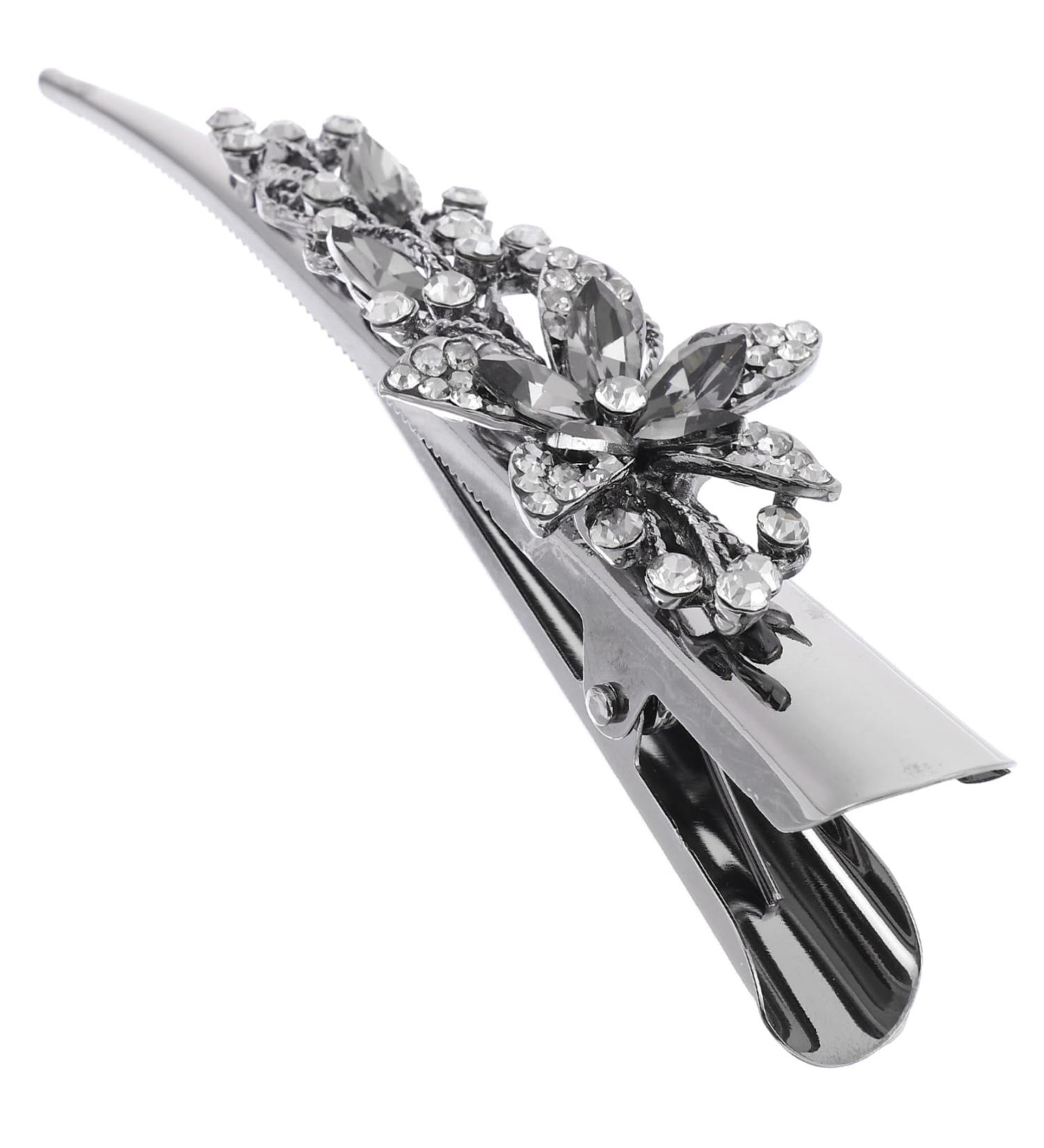 minkissy Hair Accessories Clips Women Hair Clip Hair Clip for Girl Clip for Hair Decorative Hair Clip Rhinestone Hair Clip Duckbilled Hair Clip for Women Cute Hair Clip Metal Decorate Miss - Buy Online on GoSupps.com