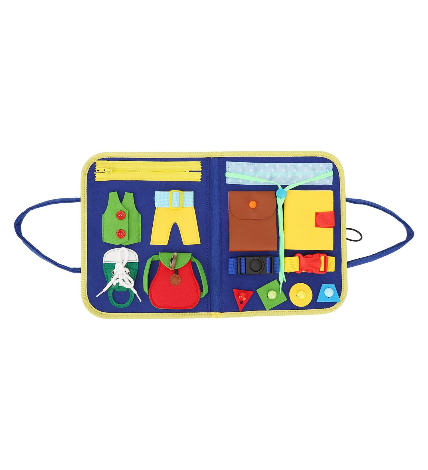 Natudeco Elderly Blanket Toy Clothing Clothing Learning Board Decompressing Toys To Relieve Anxiety Skin Friendly Light Portable Durable Home Care - Buy Online on GoSupps.com