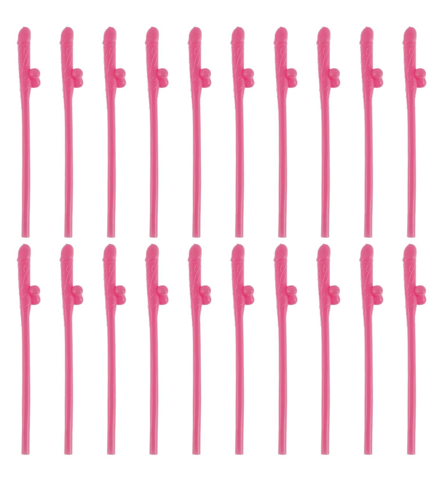 20 Pcs Hen Party Straws Plastic Creative Drinking Straws Party Girls Night Out Accessories Straws 19.2 cm/7.6 in Funny Bachelorette Party Straws Party Favors for Bachelorette Party (Pink) - Buy Online on GoSupps.com