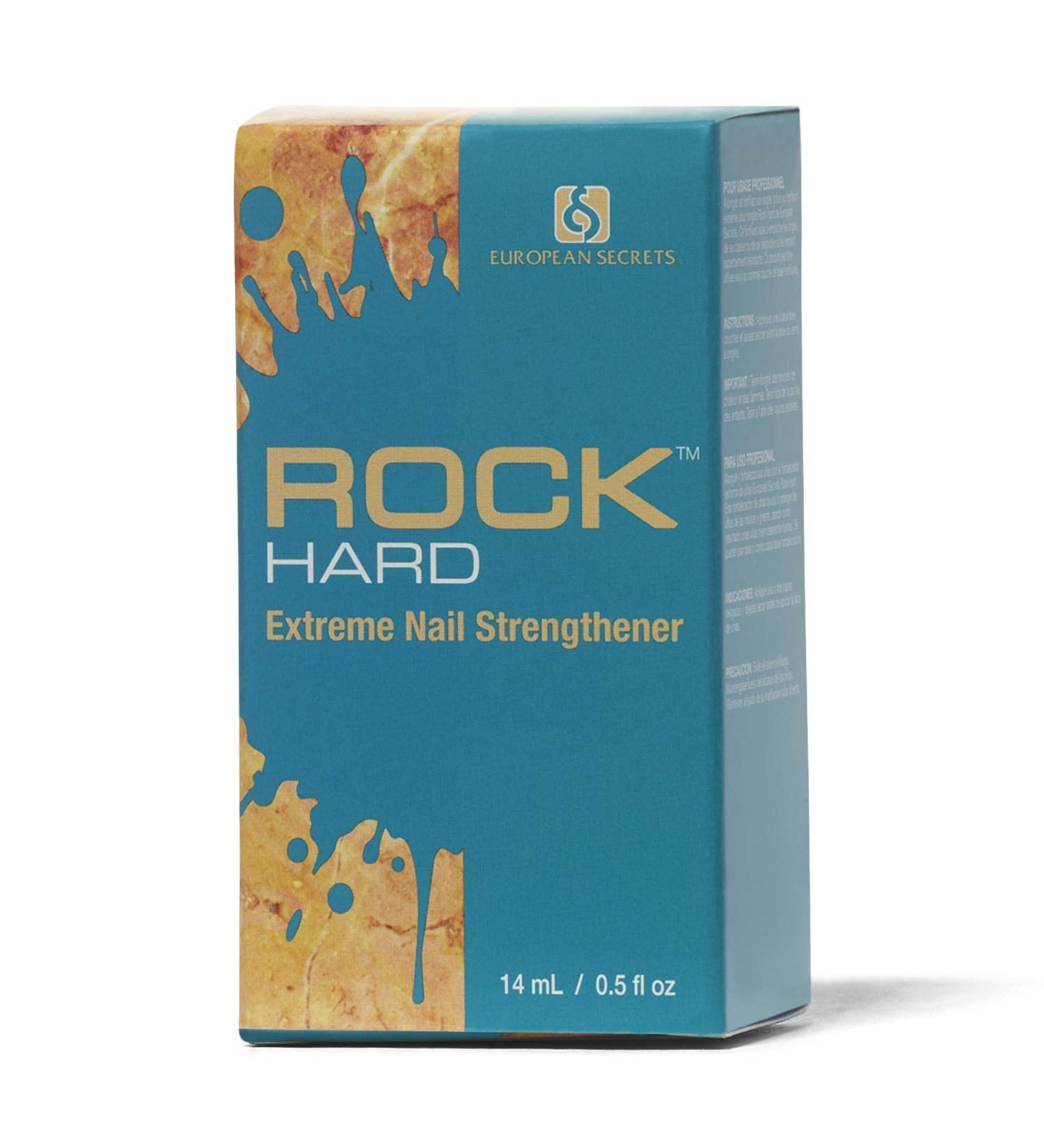 super nail European Secrets Rock Hard Hardener & Basecoat