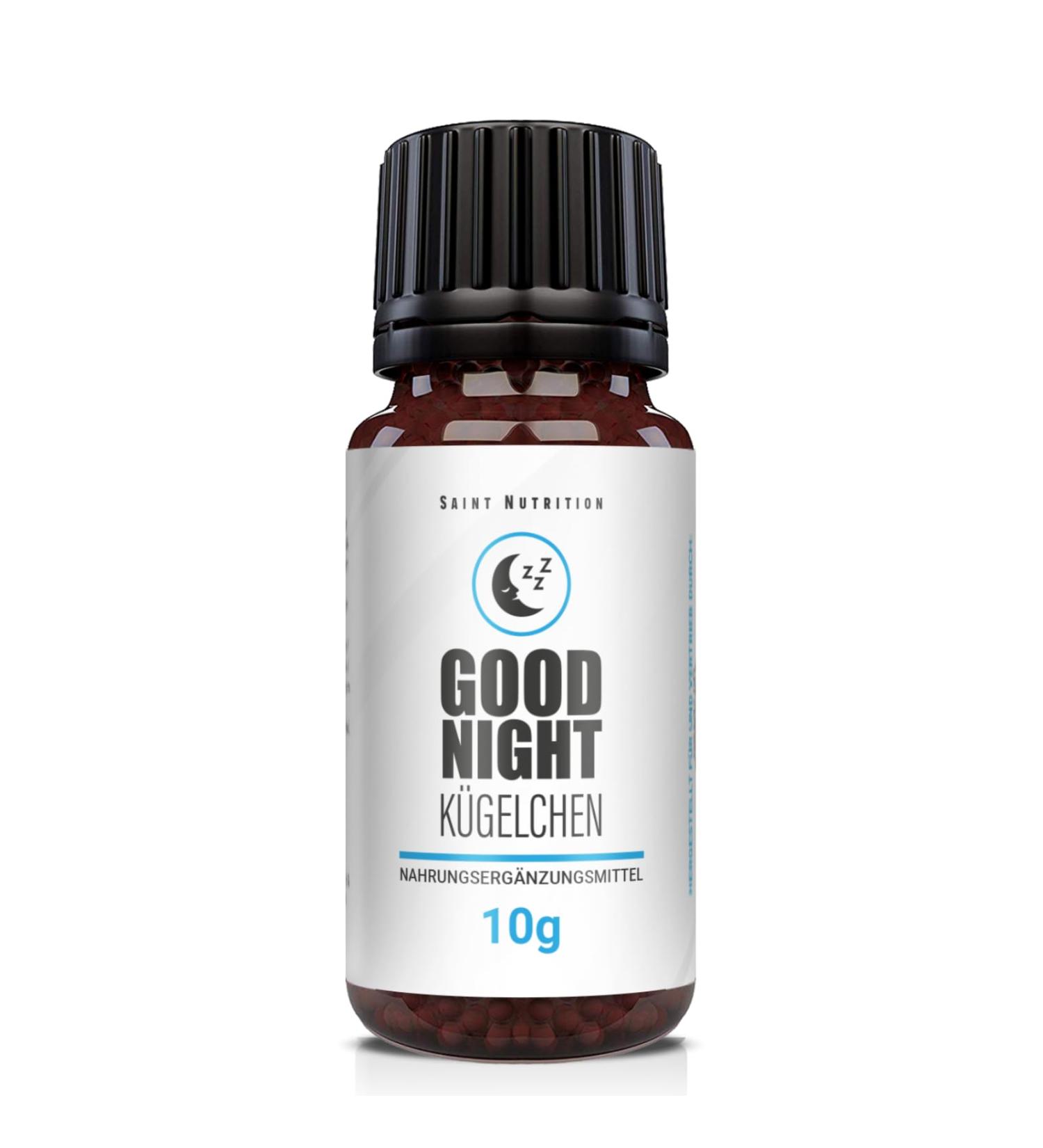  Saint Nutrition Good Night Sleep Balls for Adults - Soft Support for Fall Asleep and Sleep - with Bach Flower Blend Lavender Thyme & Cinnamon - No Additives 10 Grams - Buy Online on GoSupps.com