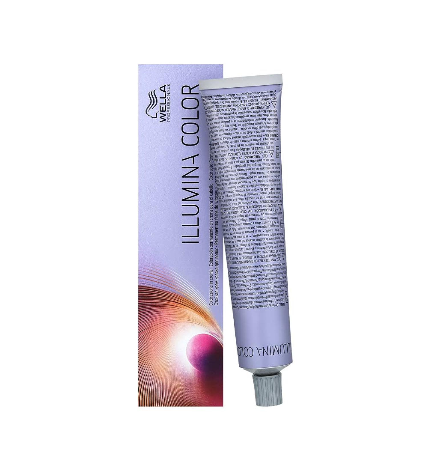 7/35 Golden Mahogany Blonde Wella Illumina Color 60ml