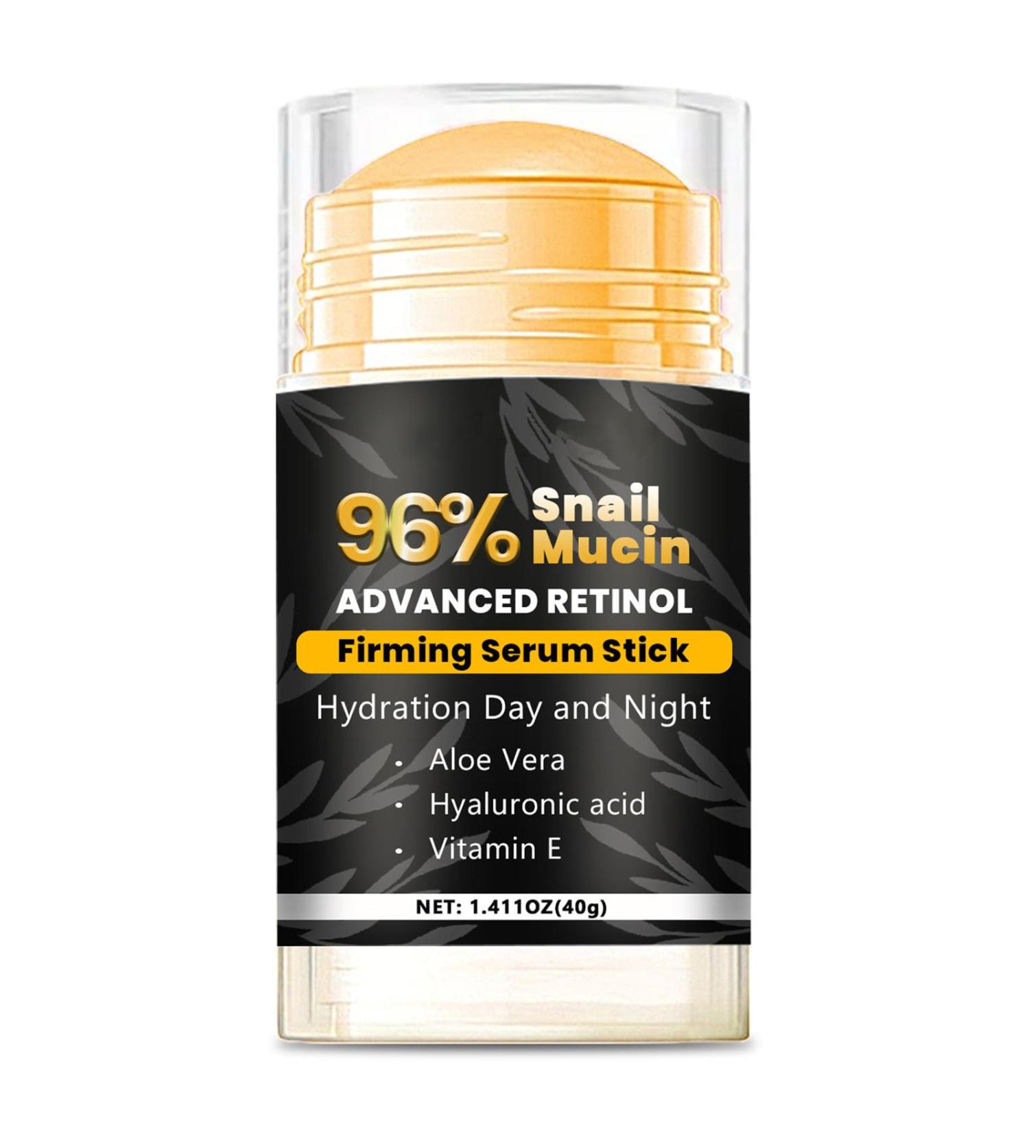 Hydrating Face Balm Stick with 96% Snail Mucin Retinol and Aloe Vera Multi Balm Stick Moisturizer for Day & Night Hydrating Lifting & Firming Anti Aging for All Skin Types 1.41 Fl Oz - Buy Online on GoSupps.com