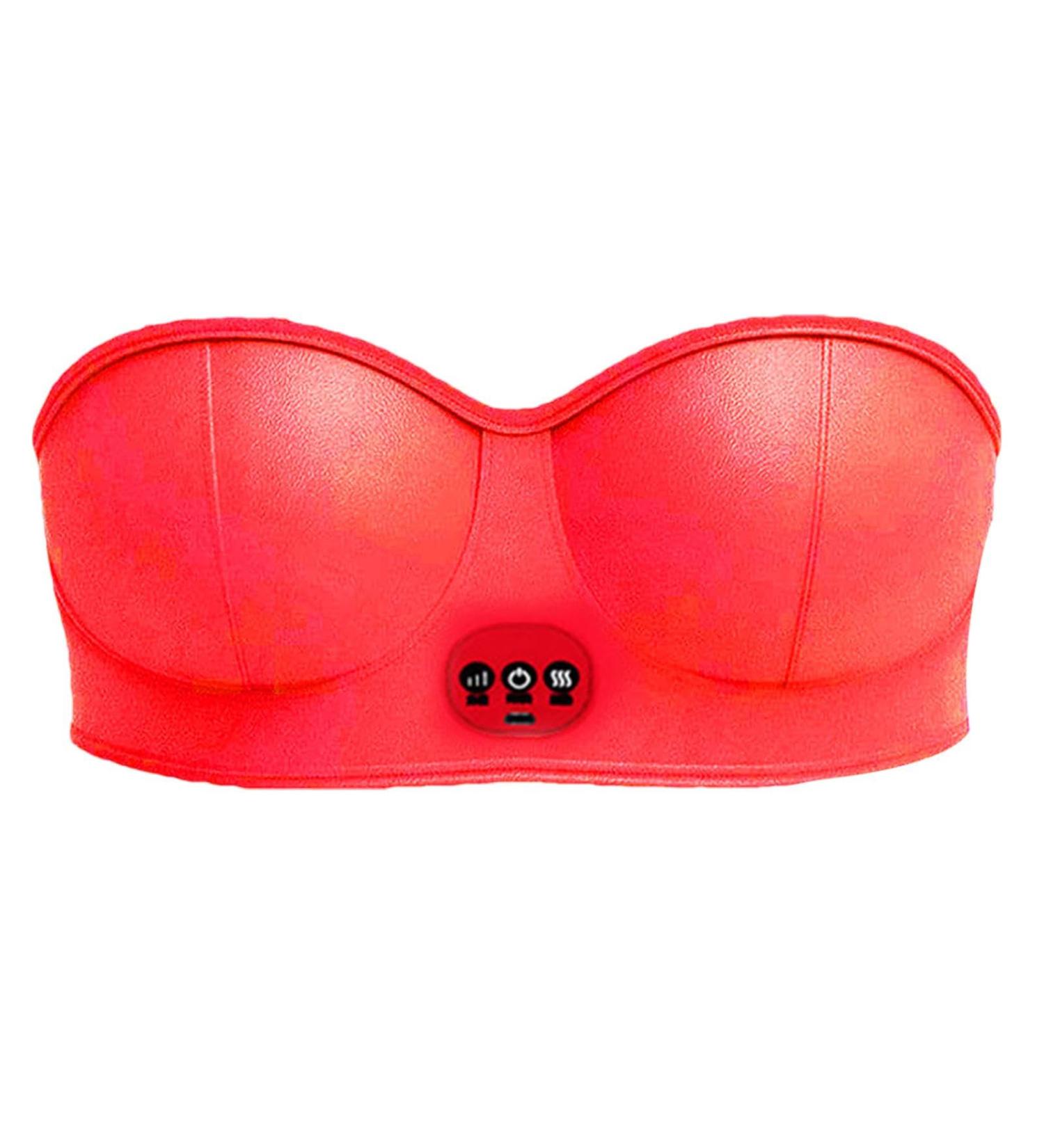 Adjustable Breast Massage Device | Smart USB Warmer with 3 Vibration Settings for Enhanced Growth | Wireless Body Care Solution - Buy Online on GoSupps.com