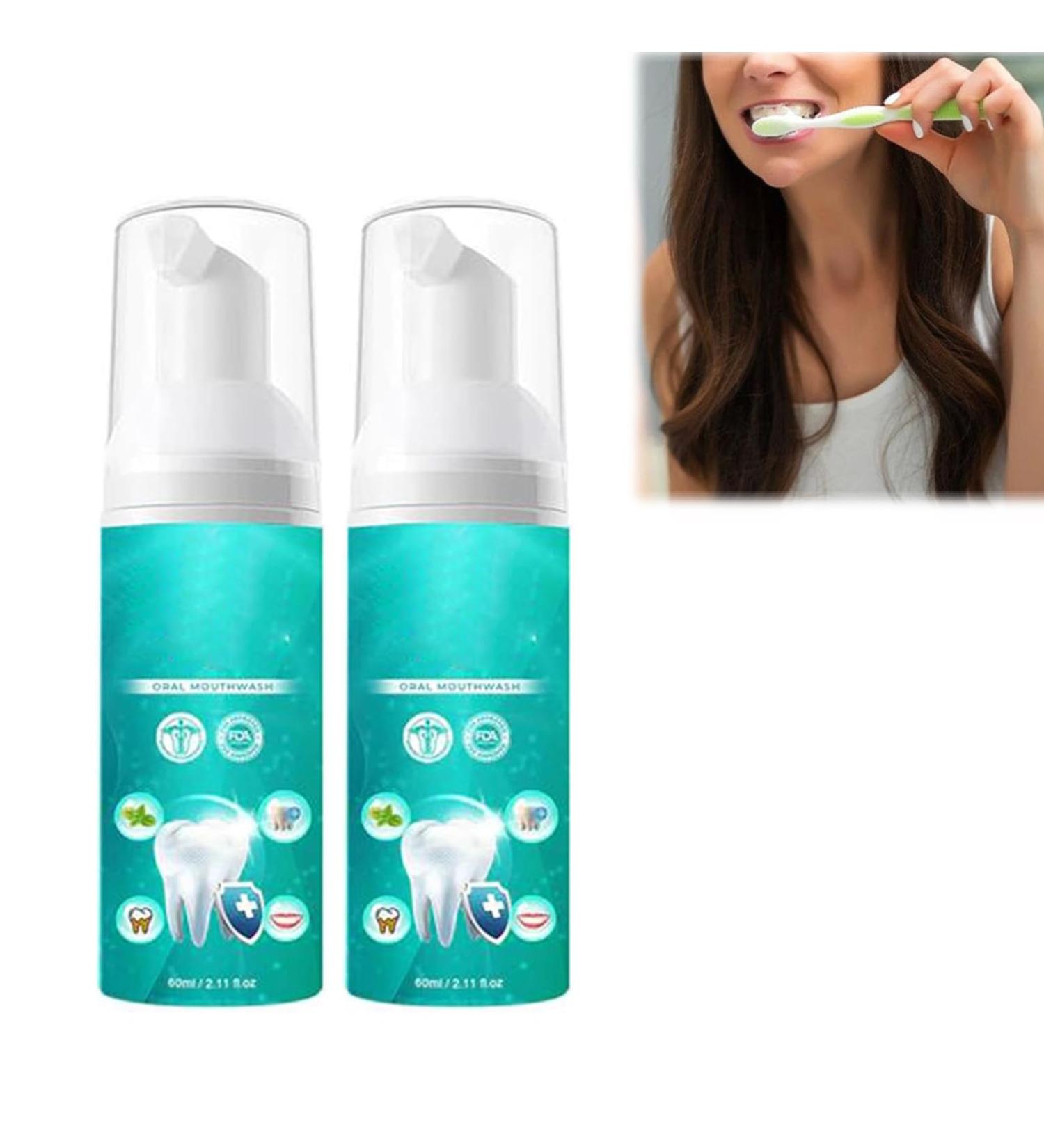 Furzero Smartsmile Mouthwash - Herbal Teeth Whitening & Deep Cleaning - Refreshing Breath 2PCs - Buy Online on GoSupps.com