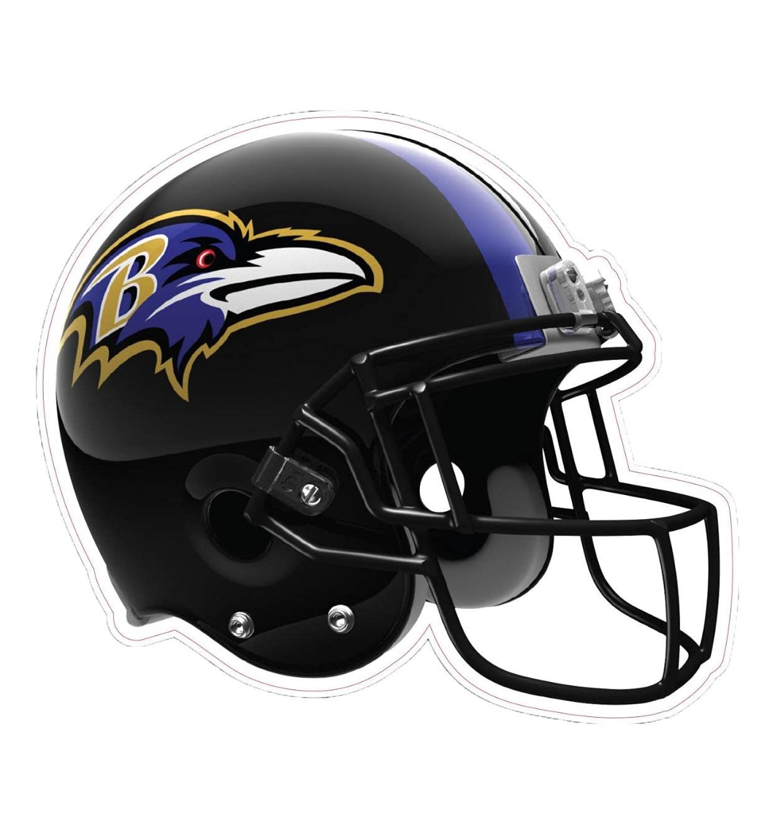 Baltimore Ravens Die Cut Helmet Magnet