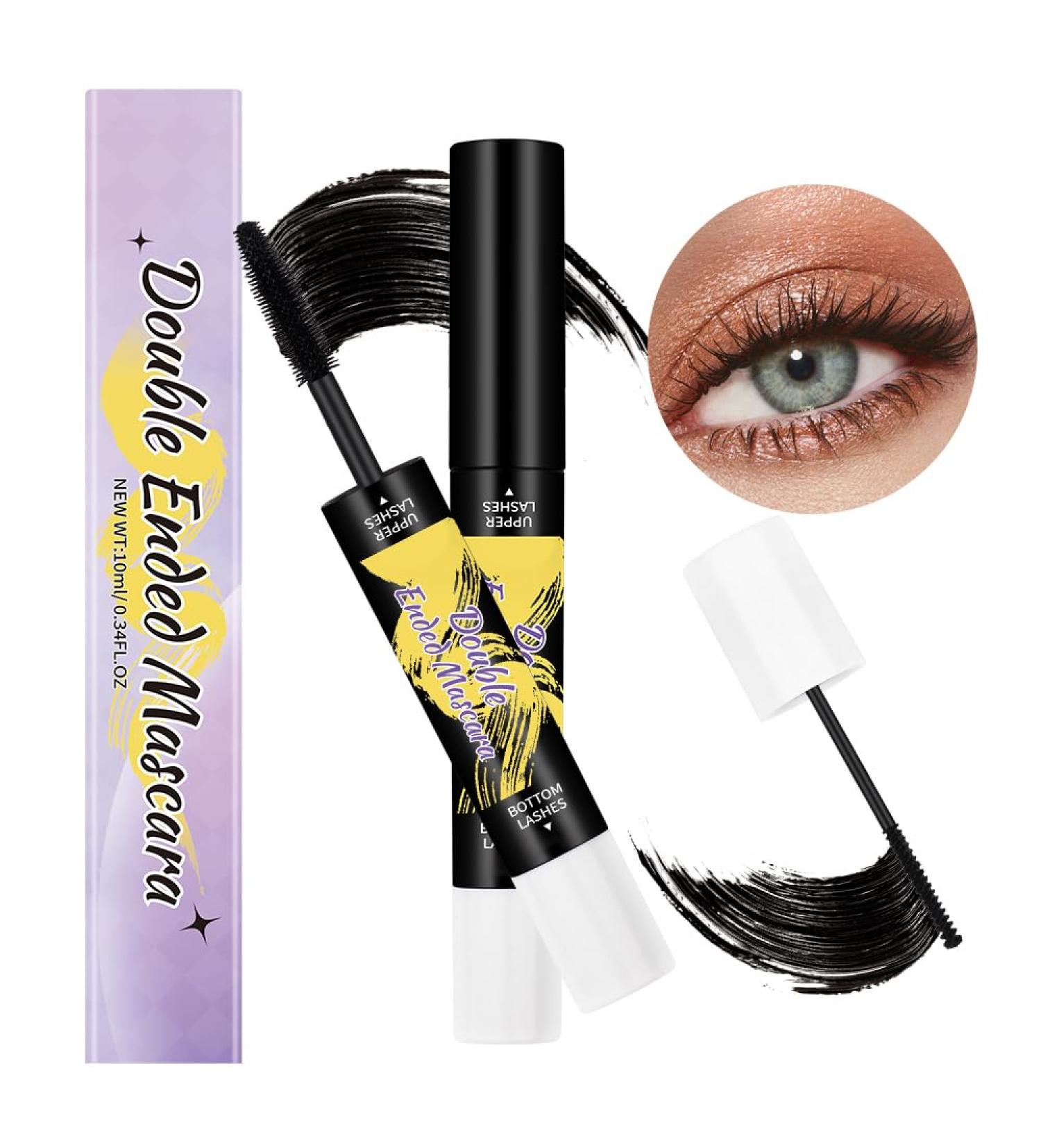 Wendy Lashes Mascara Set - Volumizing and Lengthening with Precision Brush for Ultimate Definition Double-Ended Design Lower Lash Mascara Included - Black 6 mL & 4 mL - Buy Online on GoSupps.com