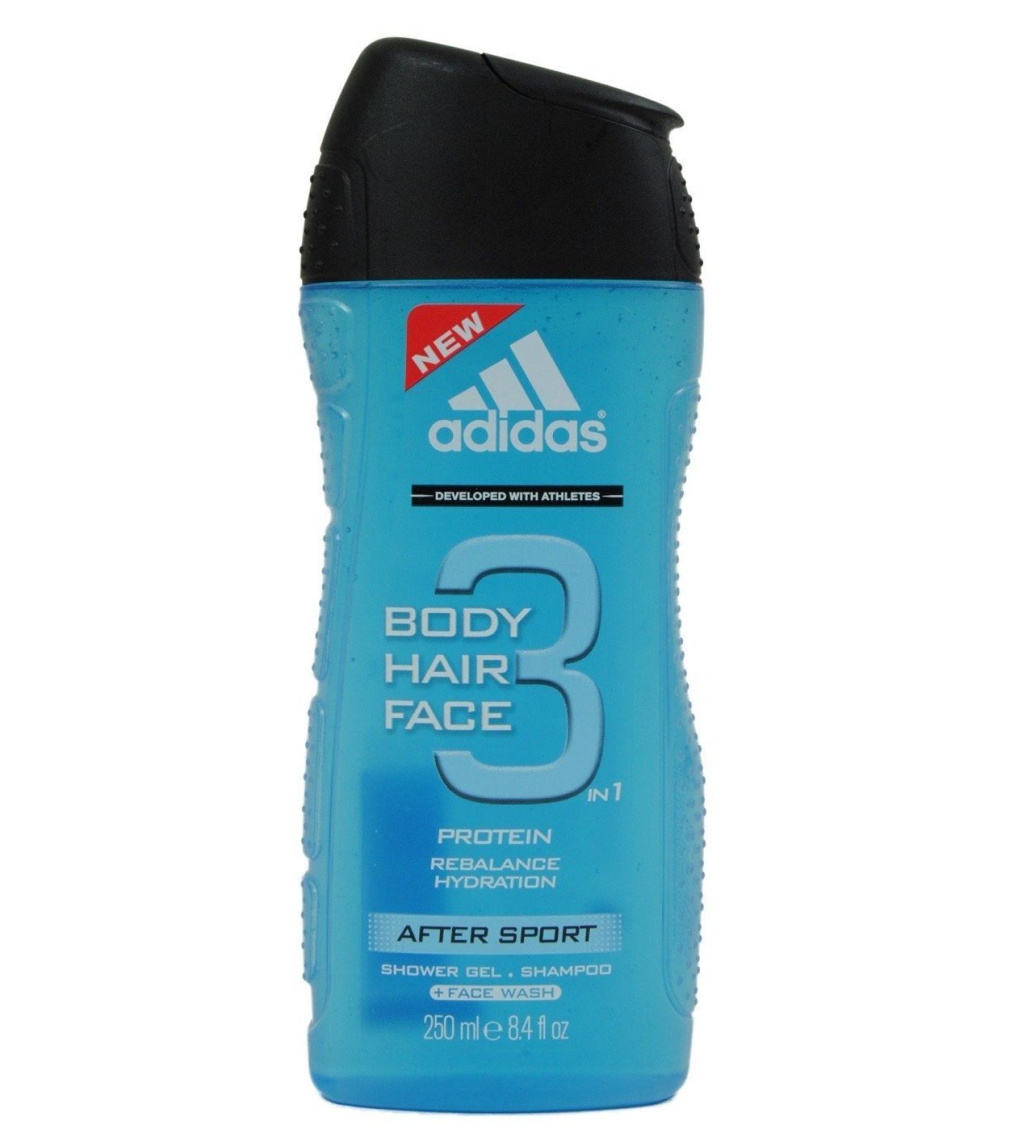 Adidas for Men Hair & Body Shower Gel - After Sport (250ml)