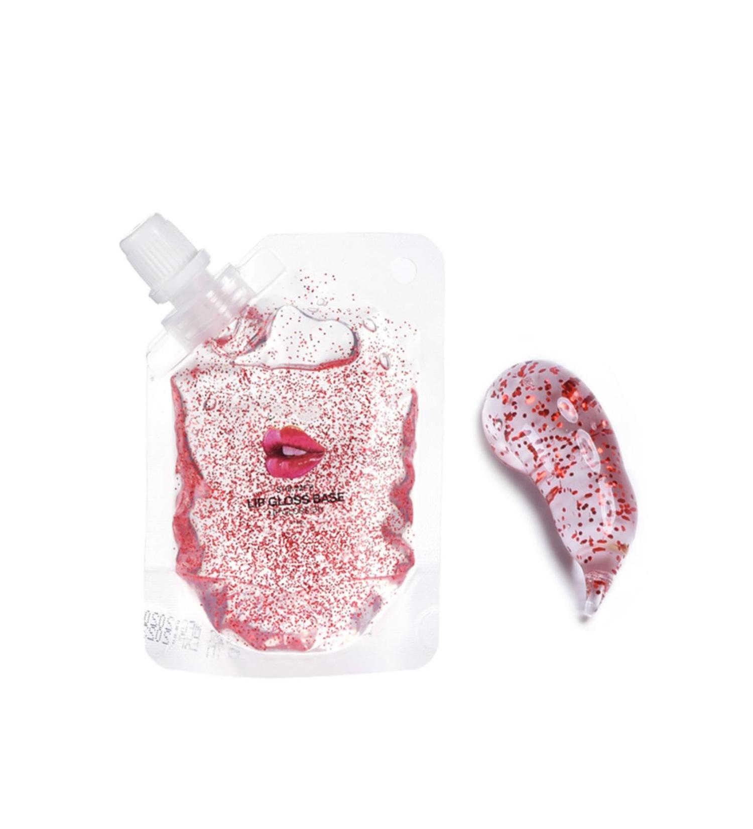 Clear Lip Gloss Gel Lip Gloss Base Gel Clear Lip Gloss Base Gel Clear Lip Gloss Base For Lip Gloss Making Kit (B 50ML) - Buy Online on GoSupps.com