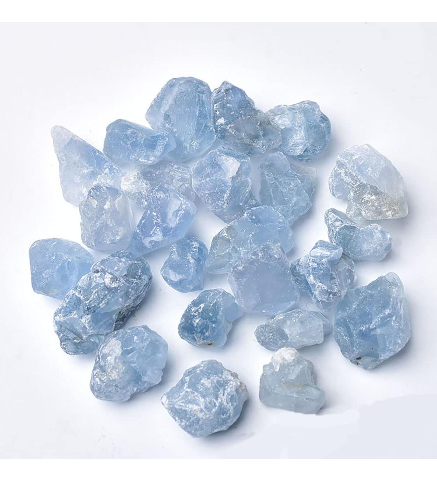 50/100g Rough Blue Celestite Raw Rock Natural Quartz Crystal Gemstone Minerals Specimen 50g Full of Texture (Size : 100g) - Buy Online on GoSupps.com
