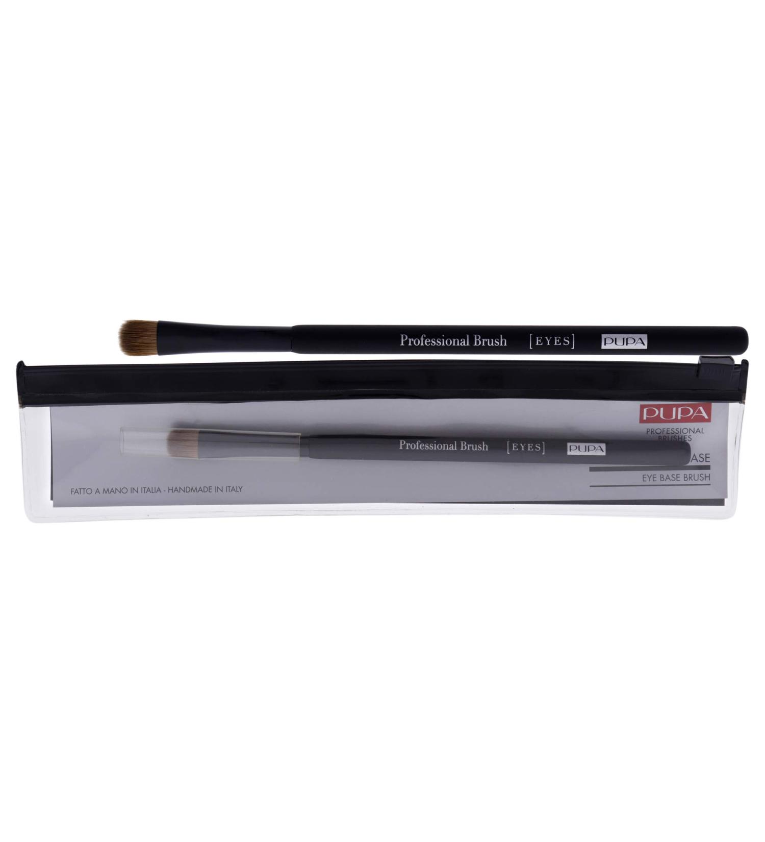 PUPA Milano Eye Base Brush - Designed To Apply Both Powder And Cream Eyeshadows - Features Soft Rounded Tip For Optimal Blendability - Ultra-Soft Eye Brush To Create Stunning Looks - 1 Pc