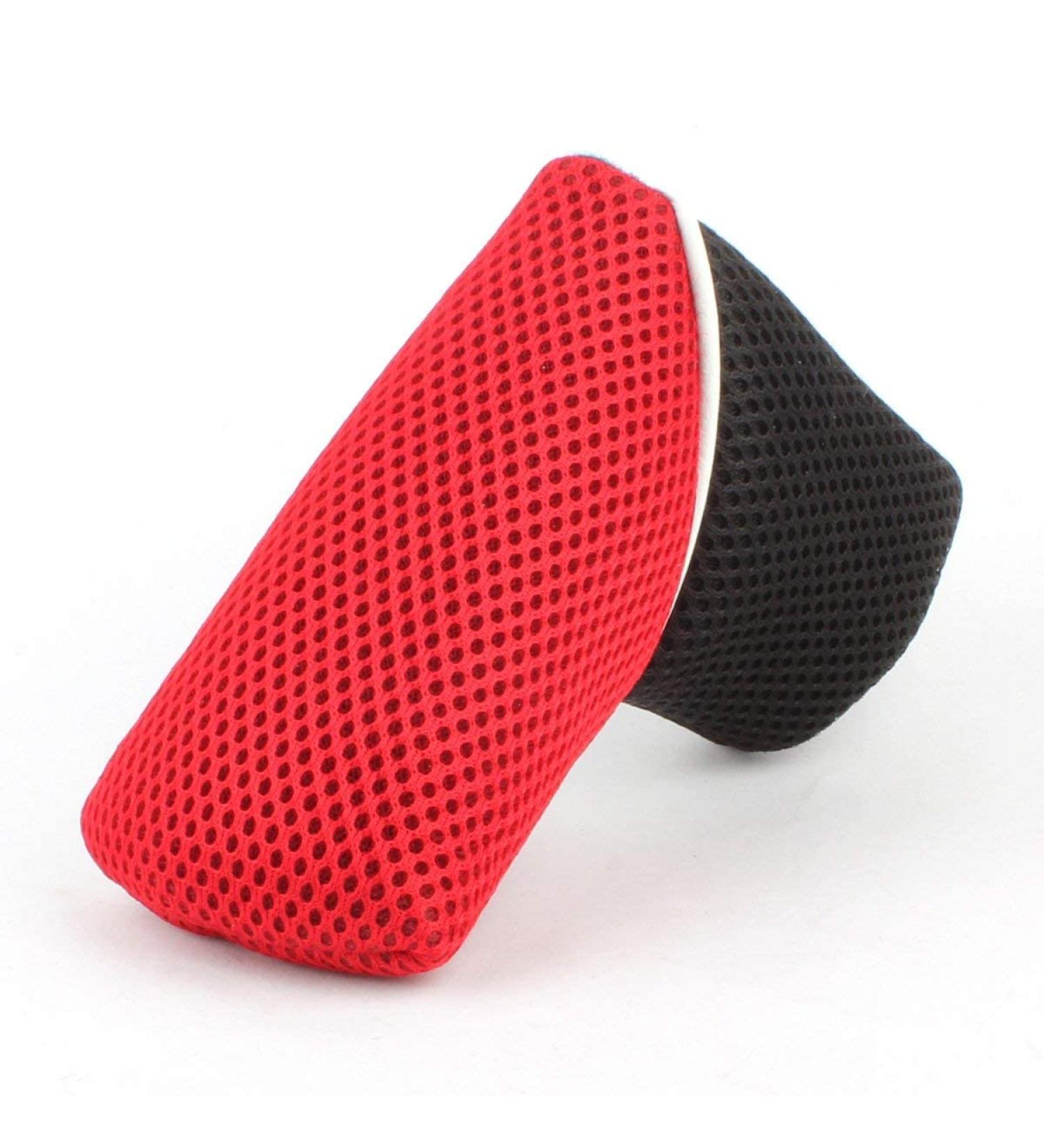 CRAFTSMAN GOLF Blade Putter Head Cover - Black & Red with Orange/Blue Mesh | Fits Scotty, Ping, Callaway, Odyssey | Premium Quality - Buy Online on GoSupps.com