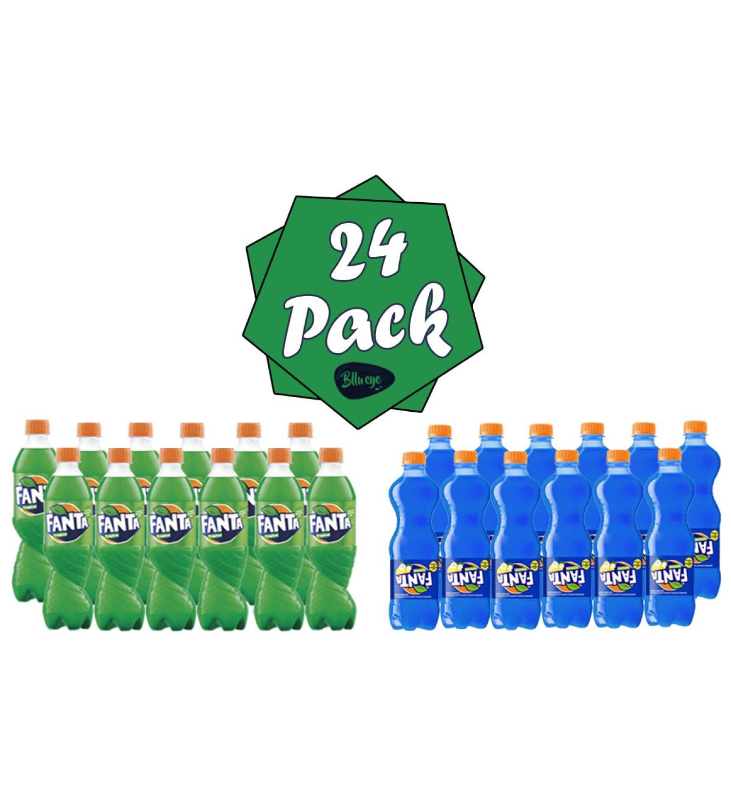 Fanta Tropical Exotic 500 ml & Fanta Shokata 500 ml x 24 Pack - Buy Online on GoSupps.com