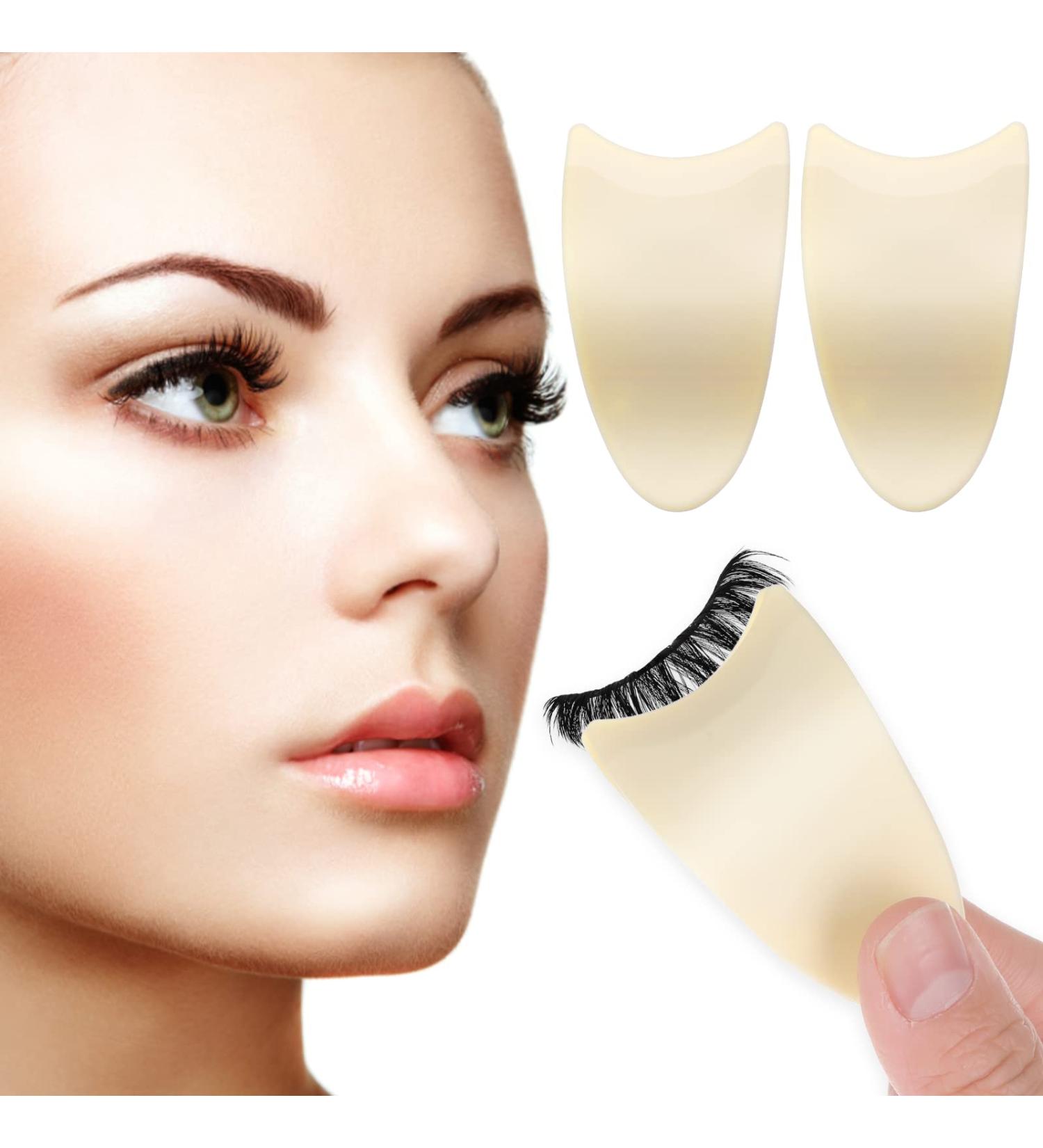 2 Pcs False Eyelashes Applicator Tool | Lash Clip Tweezers for Easy Eyelash Application | Makeup Tool for Beginners - Buy Online on GoSupps.com