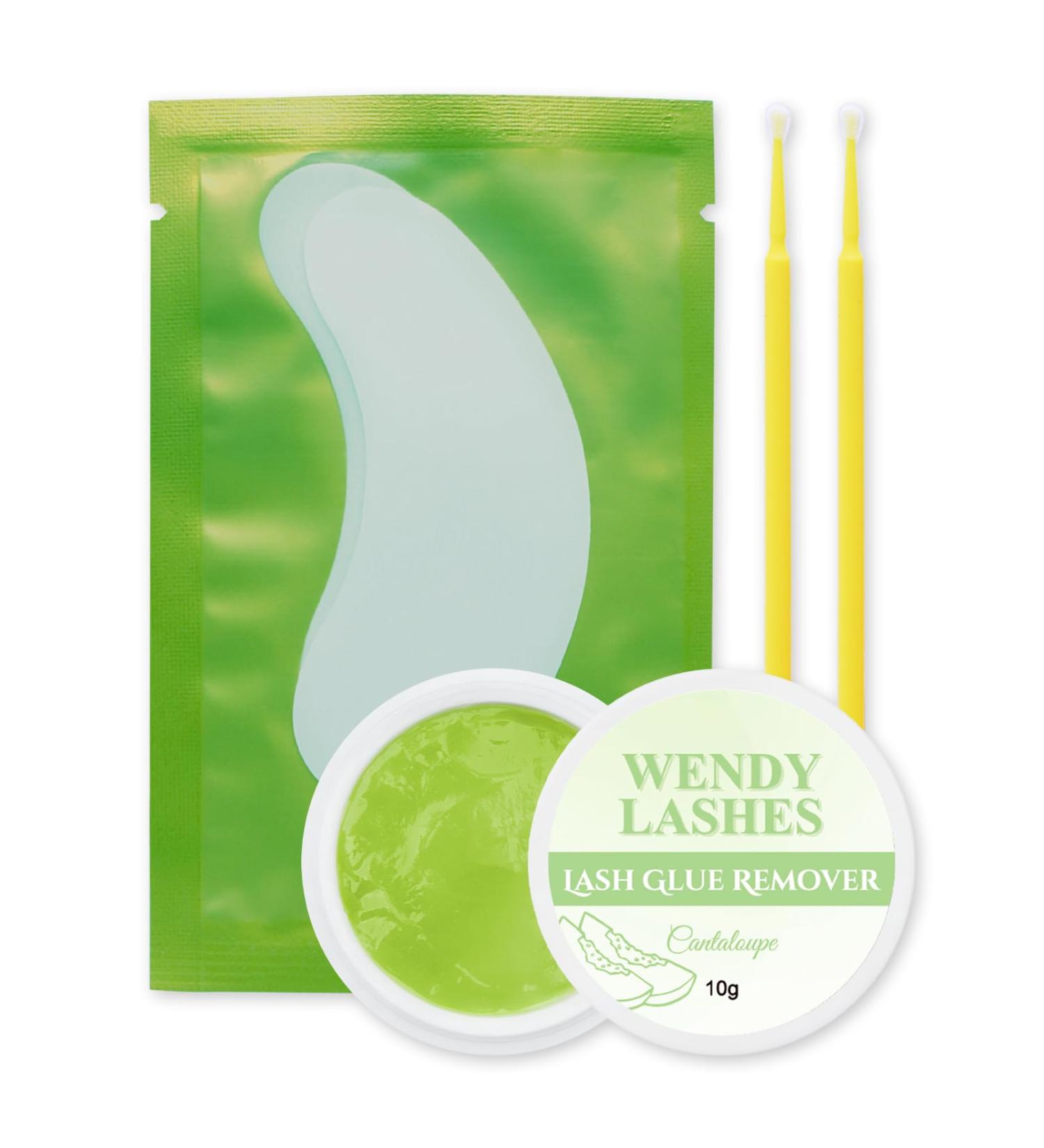 Wendy Lash Remover for Extensions | Mild Non-Irritating Eyelash Glue Remover - Strong Cleaning (Cantaloupe 10g) - International Shipping Available - Buy Online on GoSupps.com