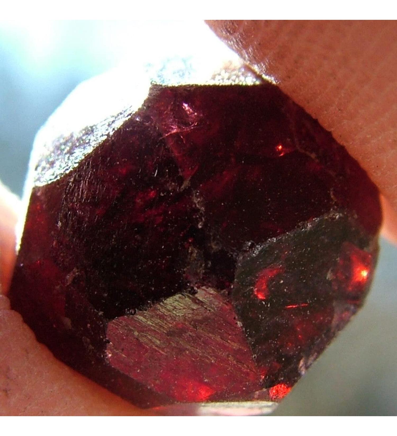 Natural Crystal Rough 1Pc Natural Red Garnet Quartz Crystal Gemstone Stone Garden Yard Home Degaussing Rough Decor New Crafts - Buy Online on GoSupps.com