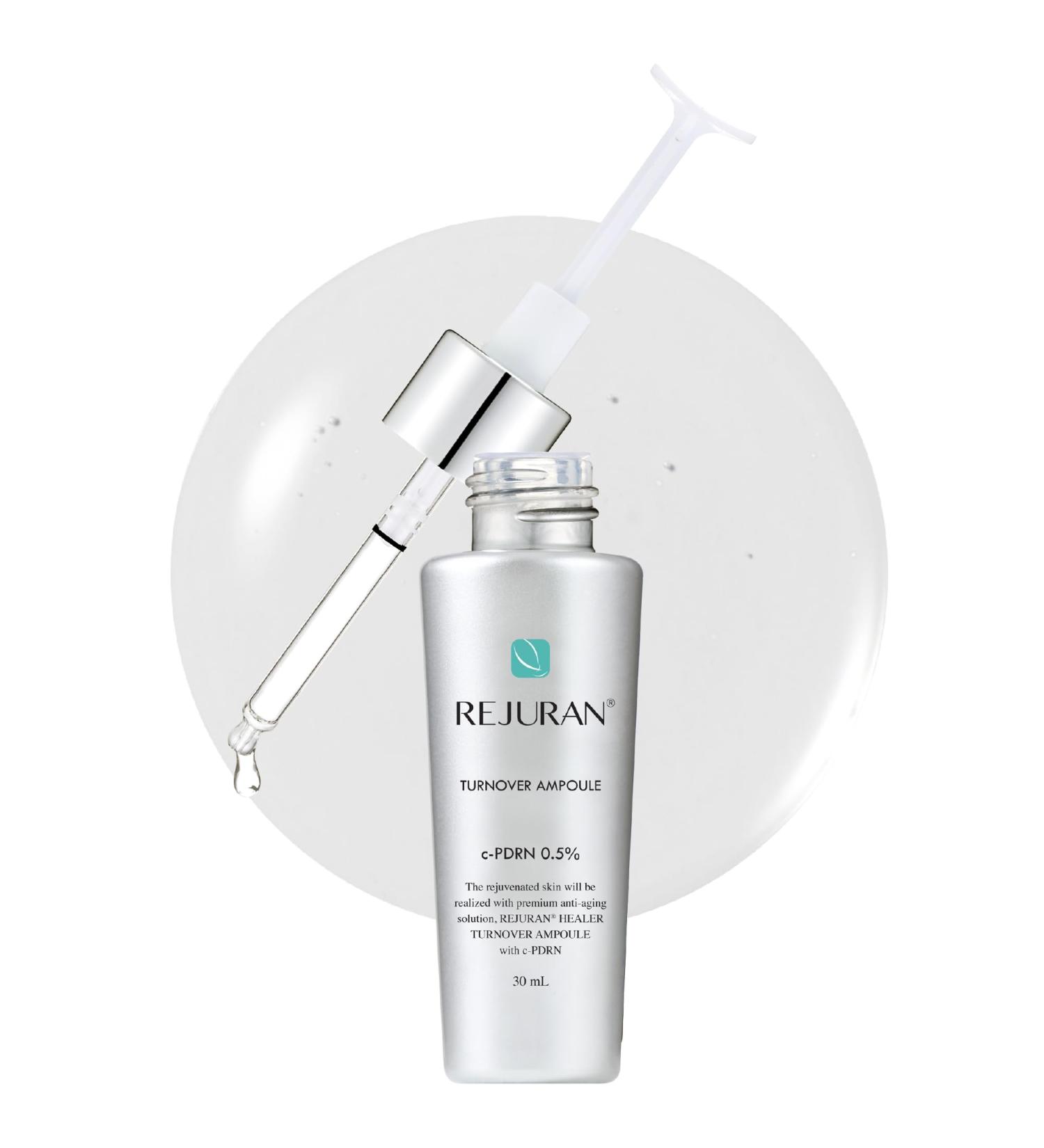 Rejuran Healer Turnover Ampoule - Powerful Anti-Aging Serum with c-PDRN & Hyaluronic Acid for Face & Neck - Buy Online on GoSupps.com
