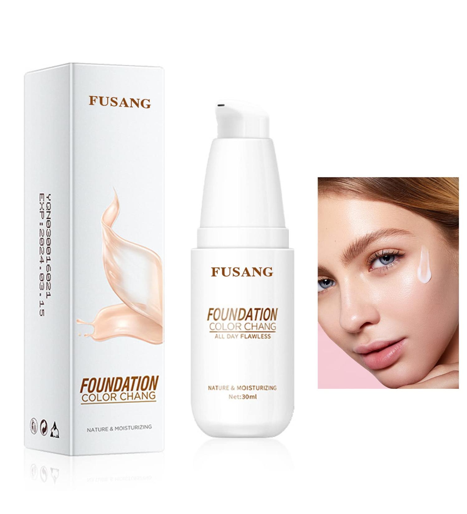 Color Changing All-Day Flawless Liquid Foundation - Moisturizing Face Makeup for Women - Buy Online on GoSupps.com