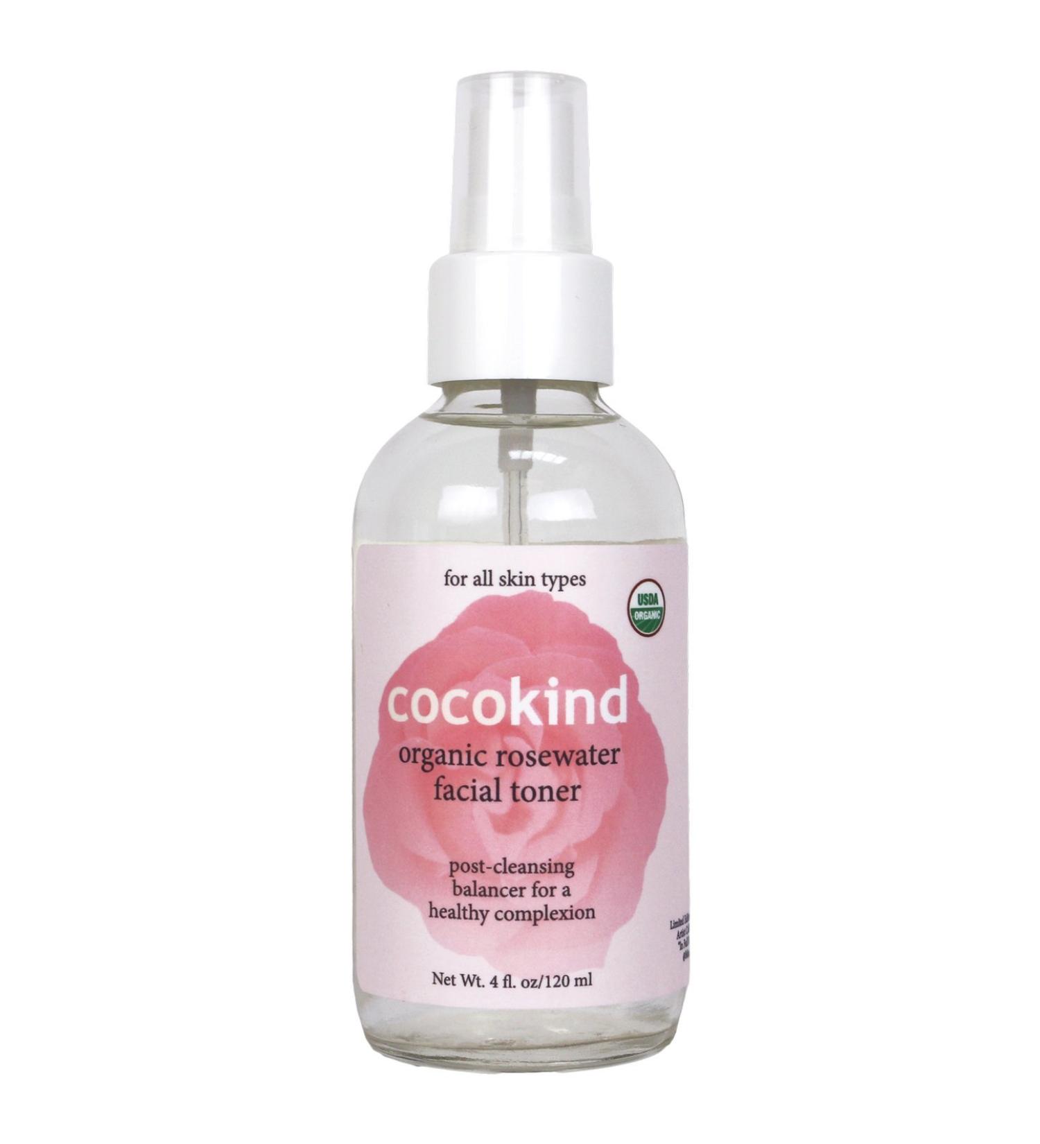 cocokind Organic Rosewater Facial Toner 4 fl.oz - Buy Online on GoSupps.com