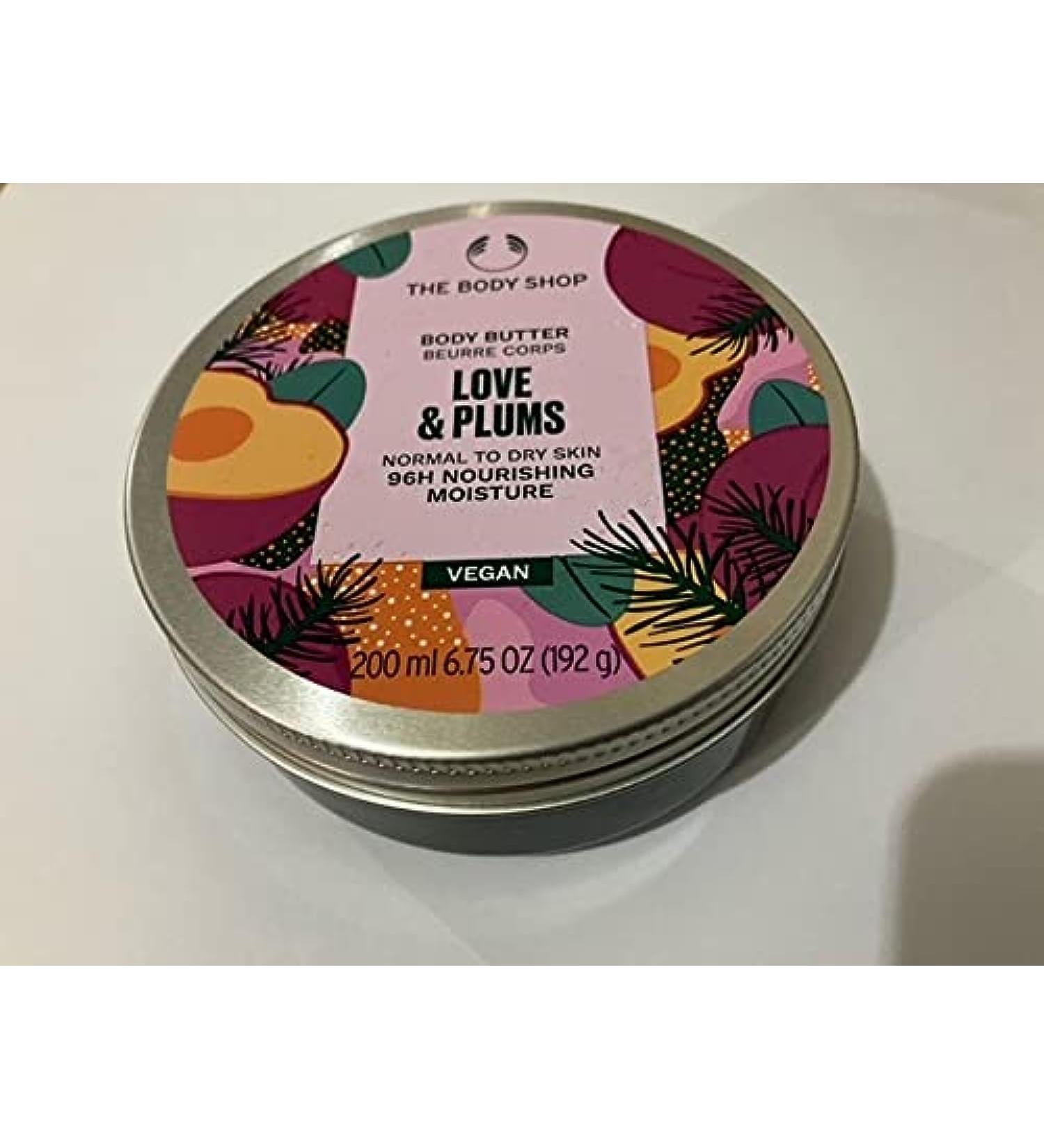 Love & Plums Body Butter 96 Hour Moisture Normal To Dry Skin 200ml