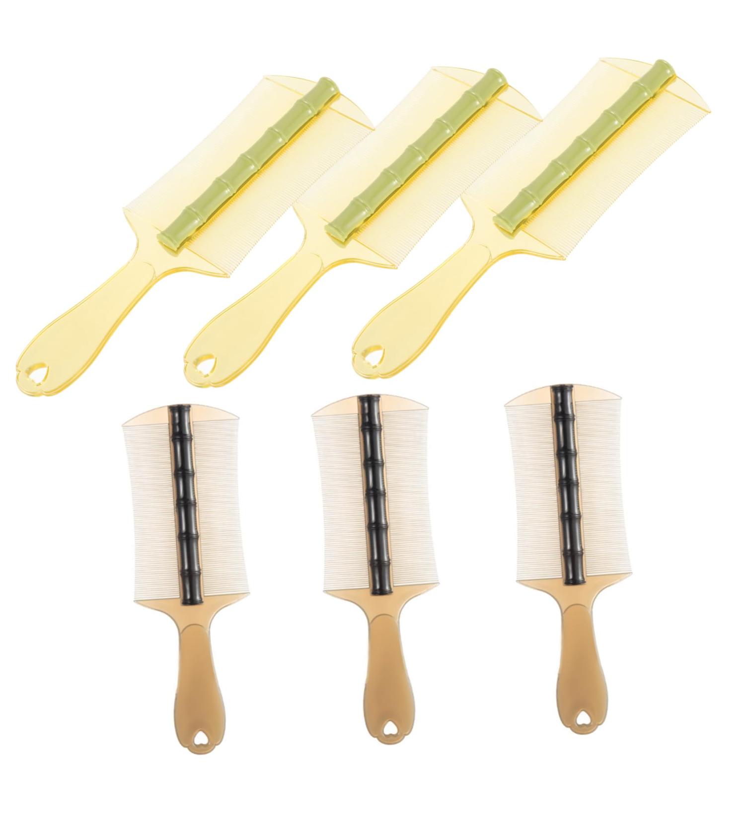 BESTYASH 6 Pi ces peigne peigne lentes dissolvant cheveux antipelliculaire pellicules long anti-pelliculaire s pour enfants dents fines Plastique - Buy Online on GoSupps.com