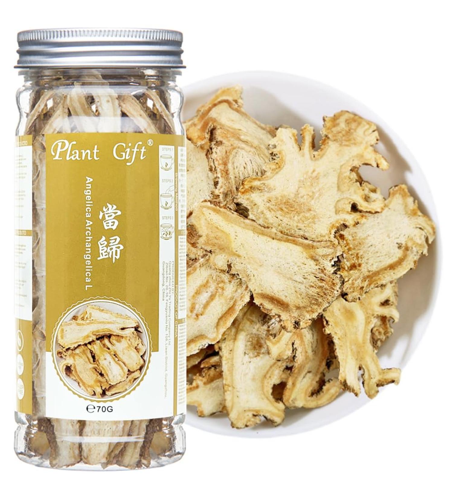 Buy Organic Angelica Root 70g - Dried Cut Root & Tea | Premium Archangelica Officinalis for Herbal Remedies - International Shipping - Buy Online on GoSupps.com
