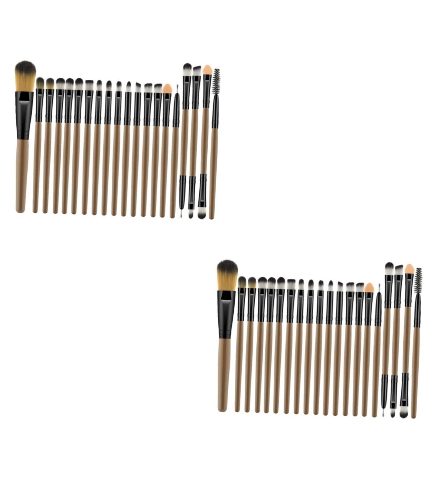 Buy FRCOLOR 40 Pcs Makeup Brushes Set - Professional Cosmetic Brushes for Women | Powder & Eye Shadow Brushes - Perfect for Flawless Makeup Application - Buy Online on GoSupps.com