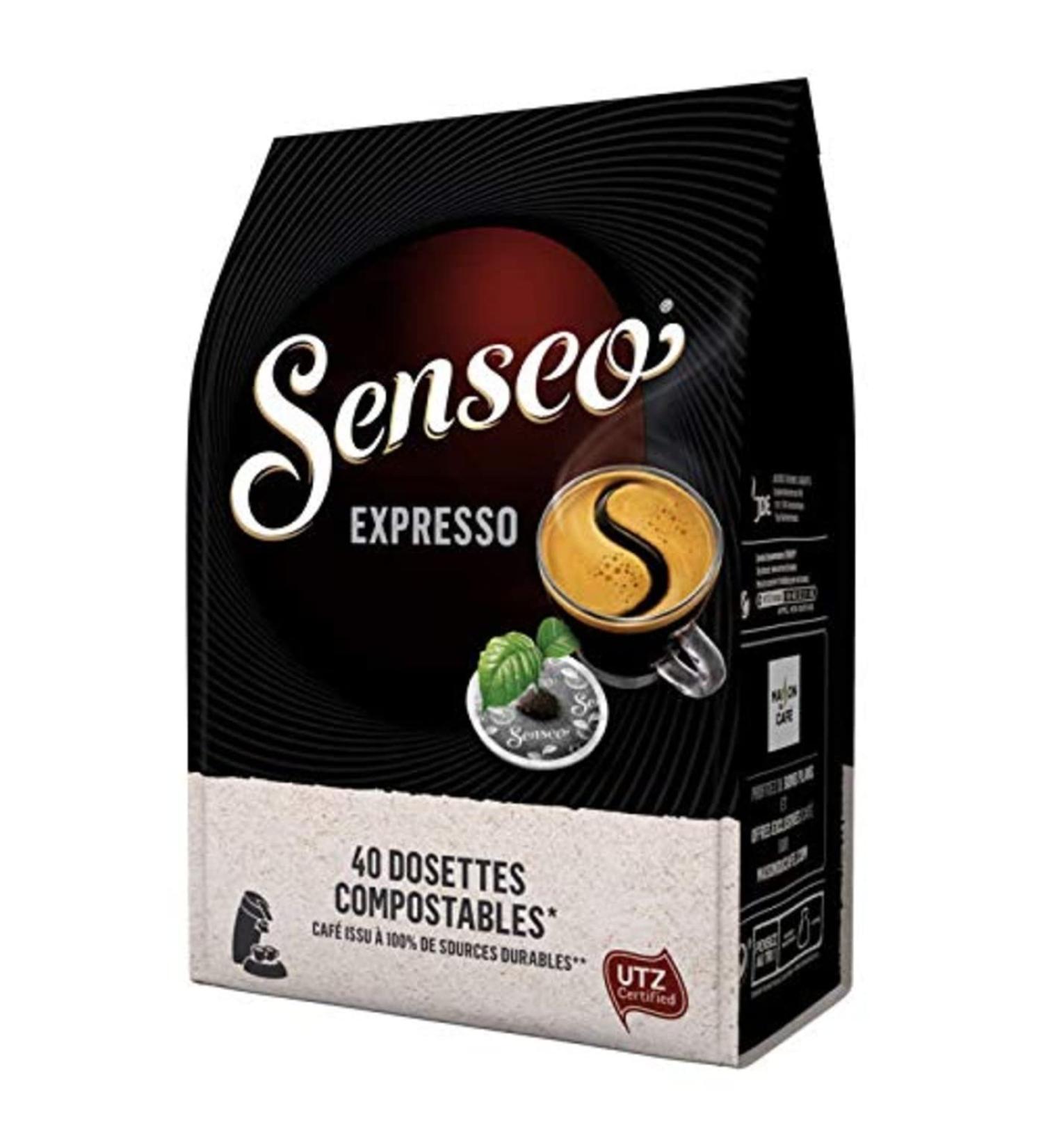 Senseo Expresso Aromatic and Powerful Coffee, 40 Pods, 277g