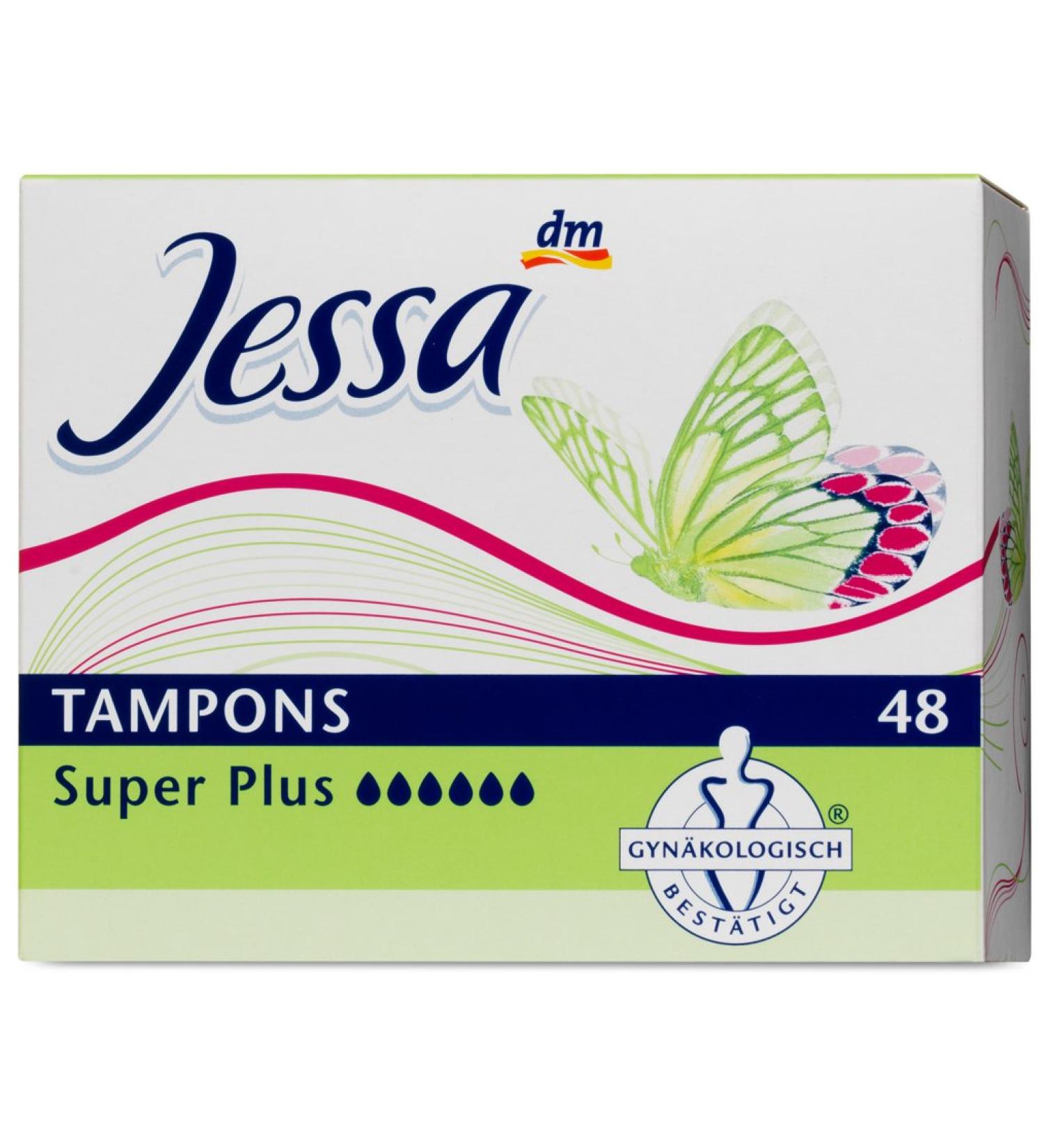 Jessa Tampons Super Plus pack of 14 (14 x 48 pieces)