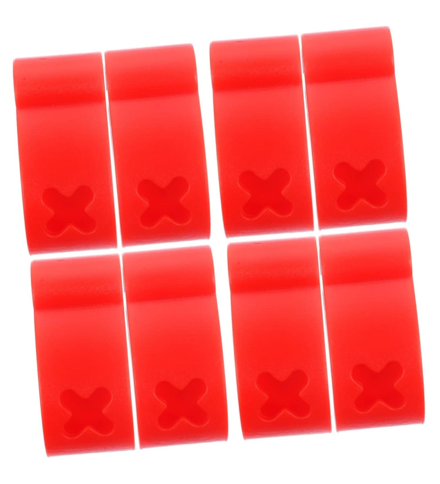 CLISPEED 2pcs Buckle Exercise Accessories Disc Clip - Outdoor Plastic Black Red - 4.5x2x2cm (4pcs) - Buy Online on GoSupps.com
