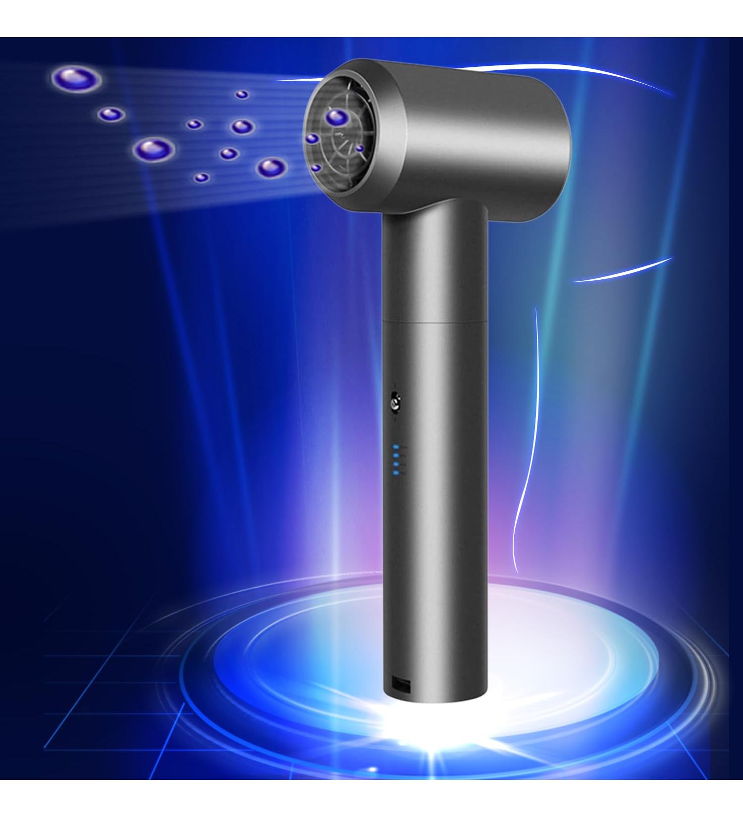 Cordless Hair Dryer with Charging Base Fast Drying Hot & Cold Blow Dryer Lightweight Mini Blow Dryer USB Rechargeable Hair Dryer for Home Travel - Buy Online on GoSupps.com