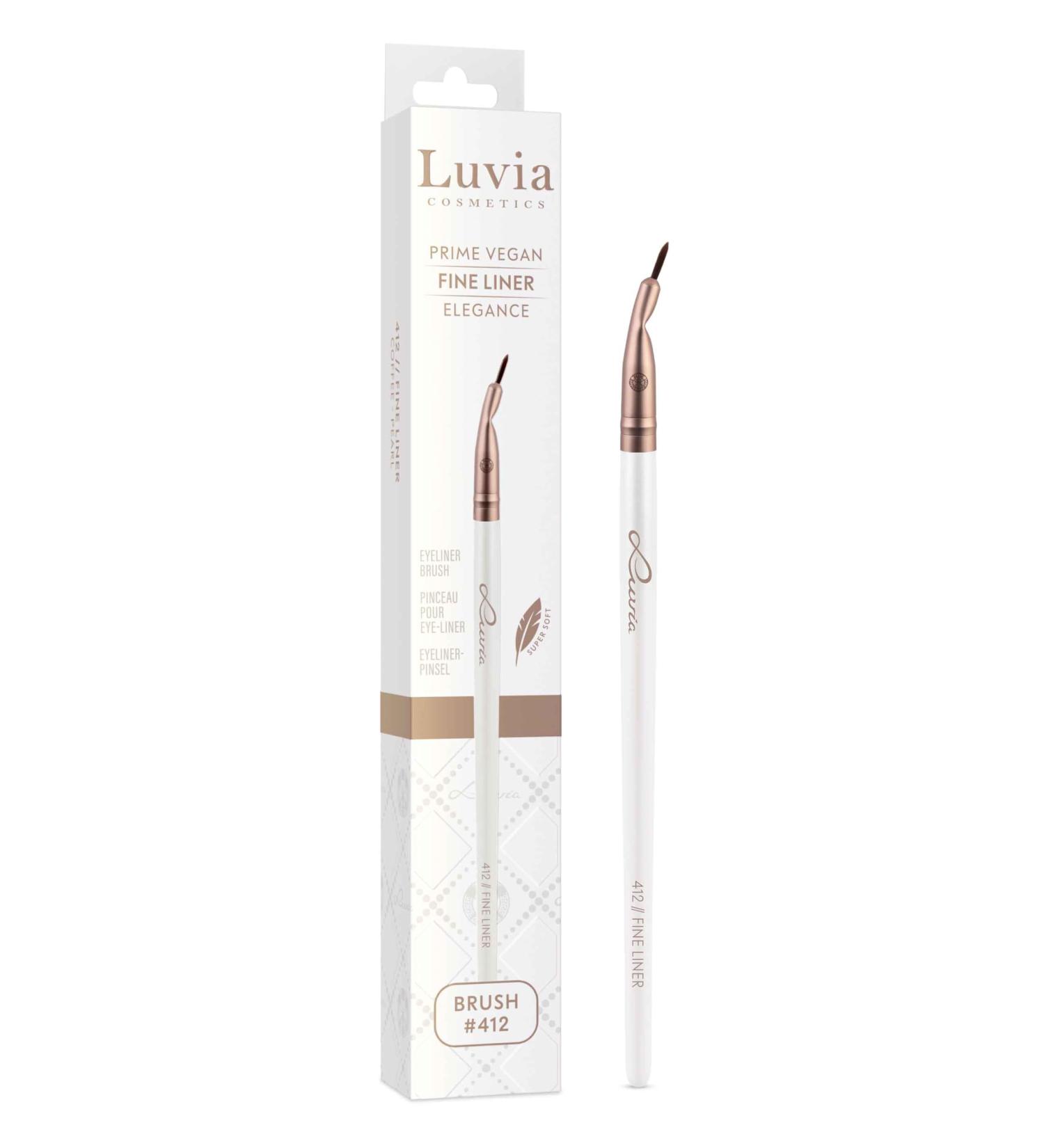 Luvia Professional Makeup Brush Eyeliner Make-Up Brush Eyeliner Brush Eye Brush Vegan Cosmetic Brush 412 // Fine Liner - Elegance - Buy Online on GoSupps.com