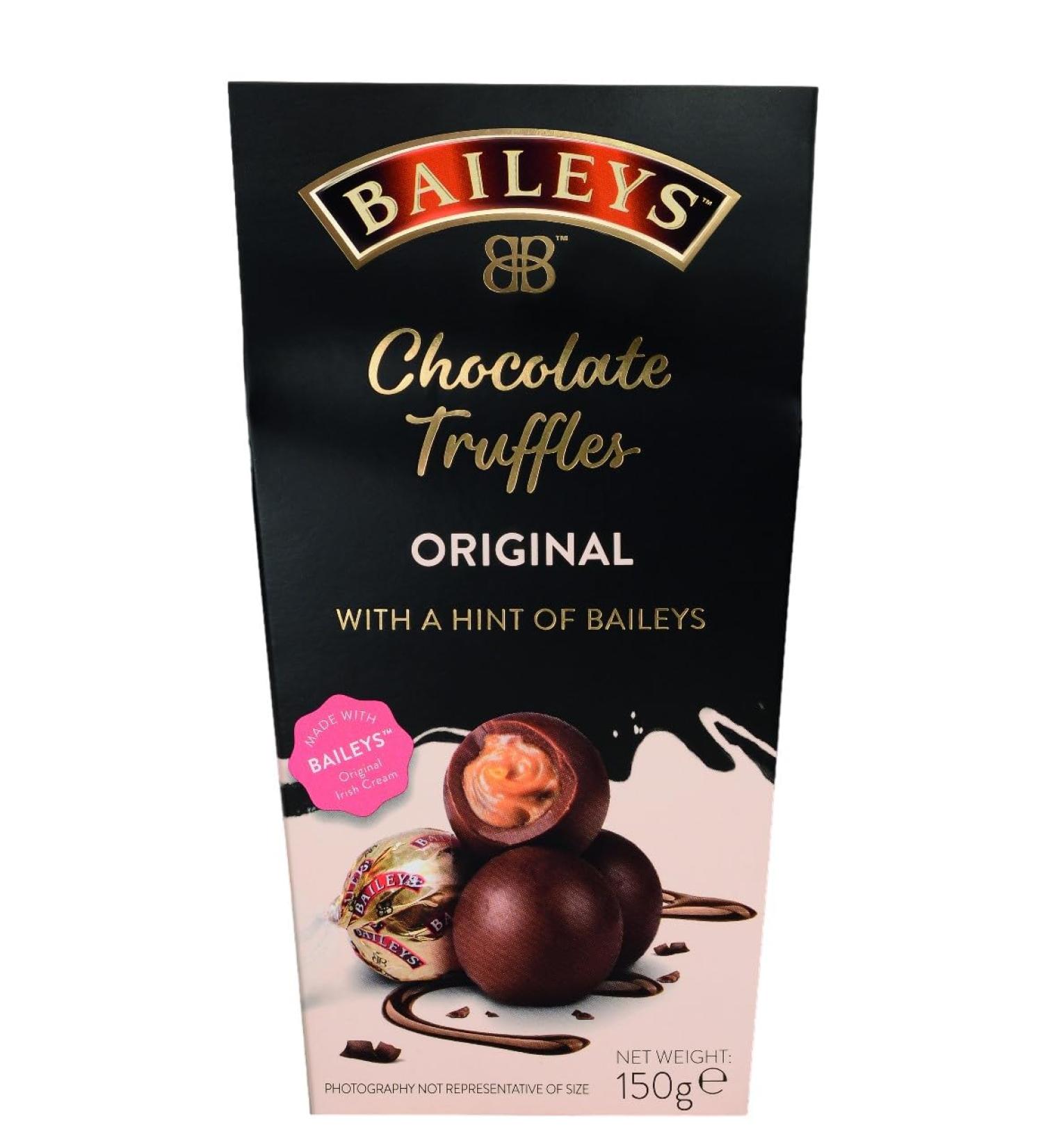 Buy Baileys Chocolate Truffles 150g | Individually Wrapped Pralines | Luxury Praline Gift Filled with Liqueur - Buy Online on GoSupps.com