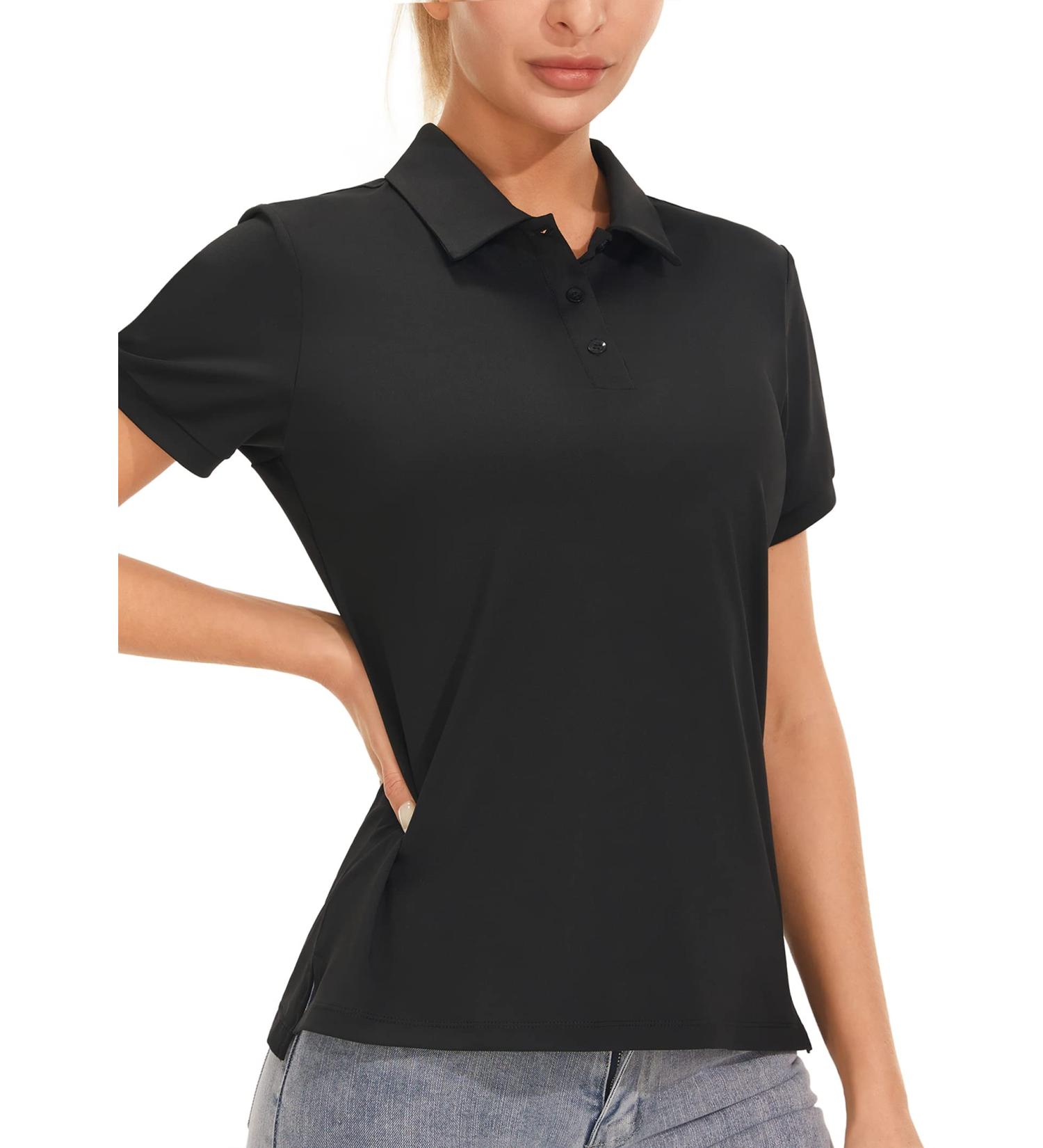 PERSIT Women's UPF 50+ Golf Polo Shirt - Dry Fit Cooling Athletic Top - Buy Online on GoSupps.com