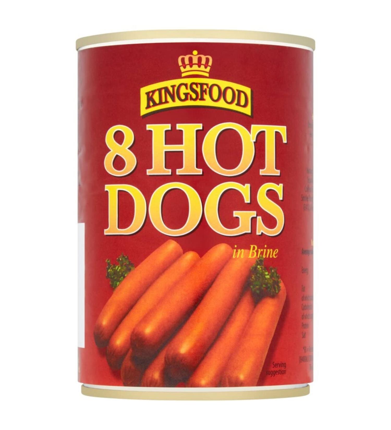 Kingsfood 8 Hot Dogs 400g - Buy Online on GoSupps.com