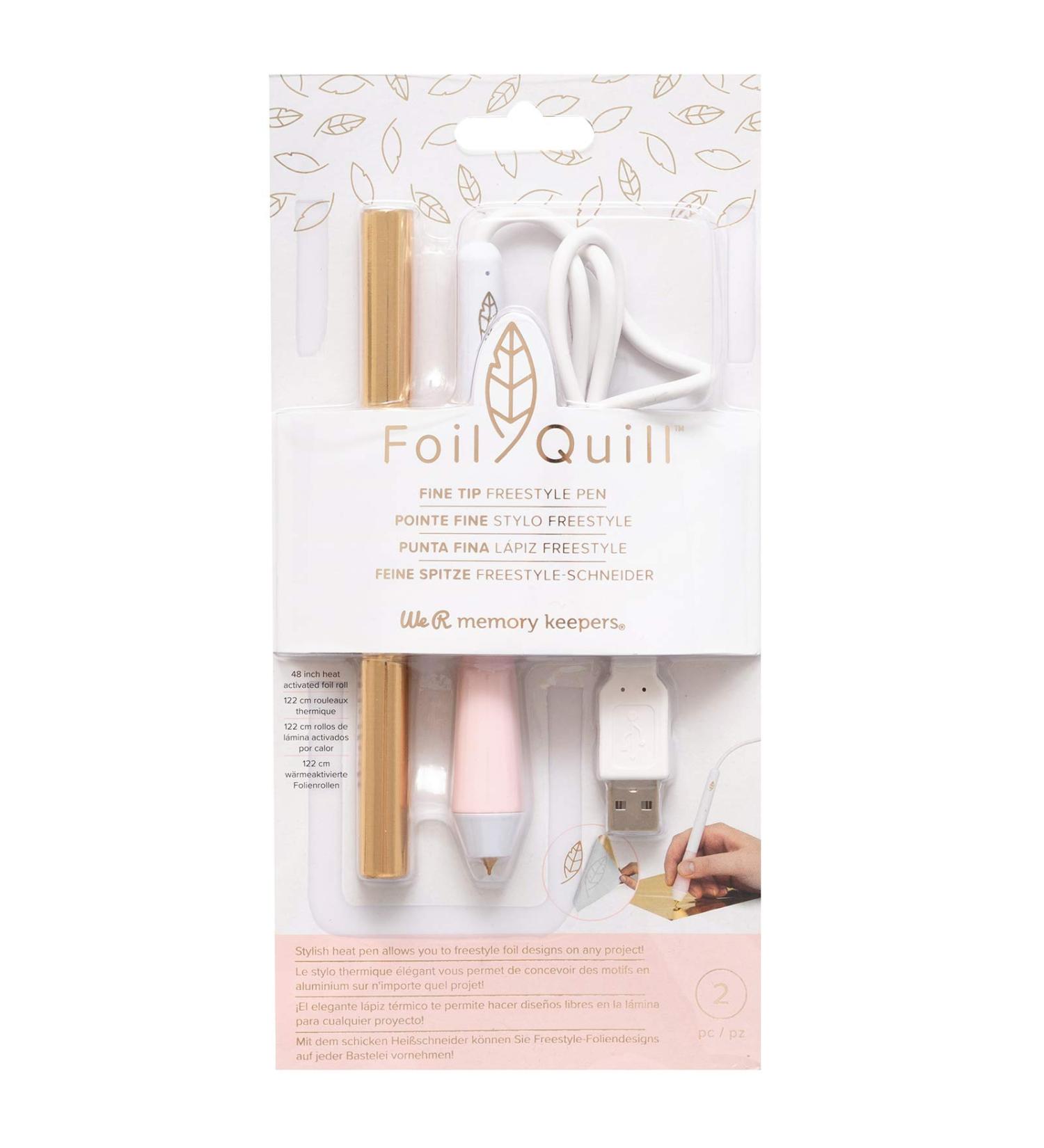 We R Memory Keepers Foil Quill Freestyle Pen - Fine | Shop Now - Buy Online on GoSupps.com
