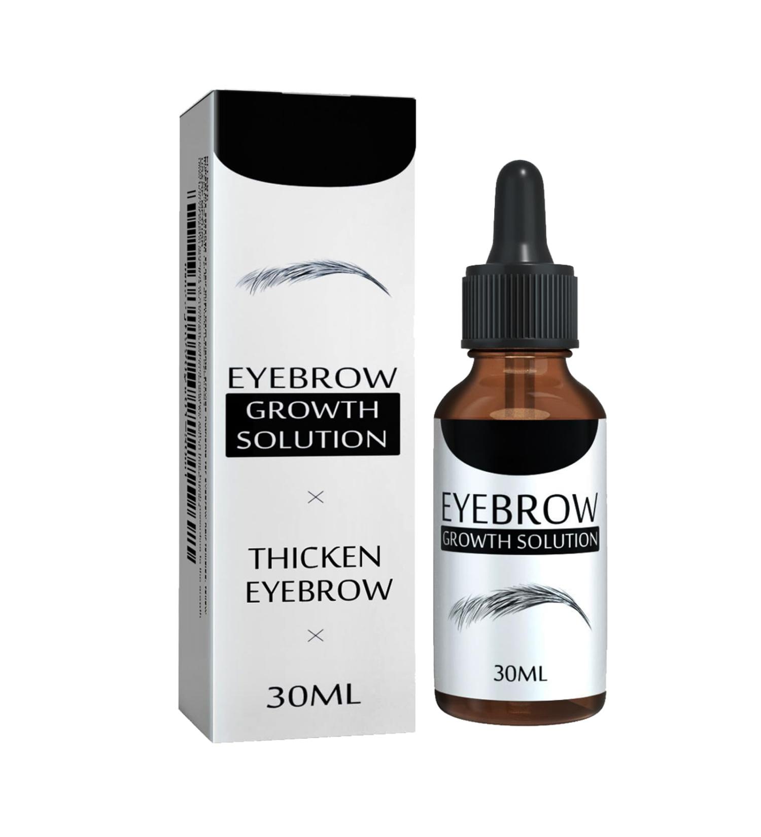 KOAHDE Eyebrow growth serum serum for eyebrow growth 30 ml natural liquid intensive and gentle black moisturizing - Buy Online on GoSupps.com