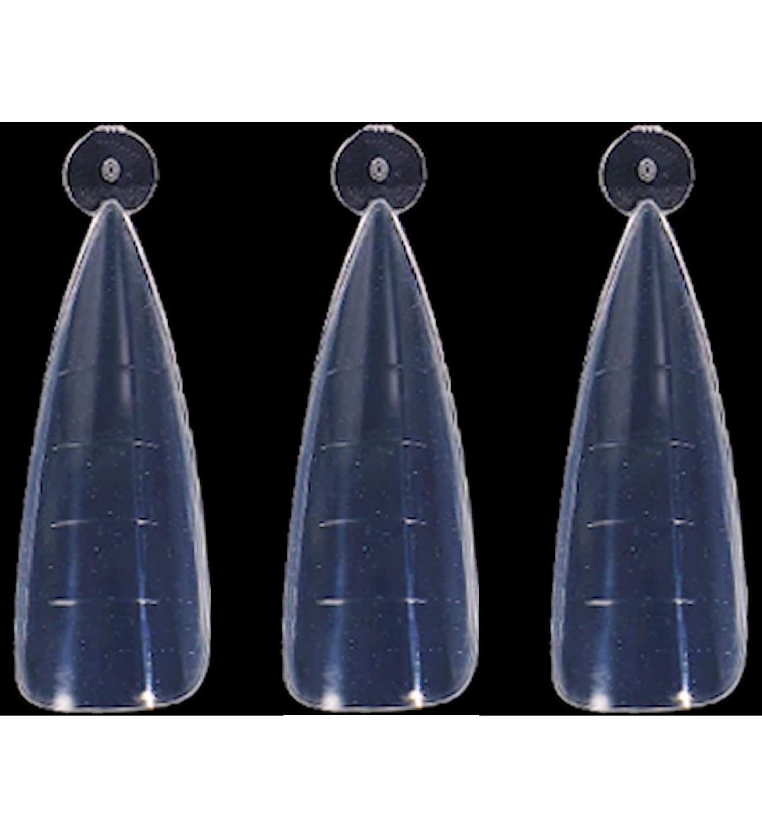 STILETTO Dual-Tips Popits - 10 Sizes with Length Guides for Acrylic & UV Gel | Reusable Nail Forms for Perfect Manicures - Buy Online on GoSupps.com