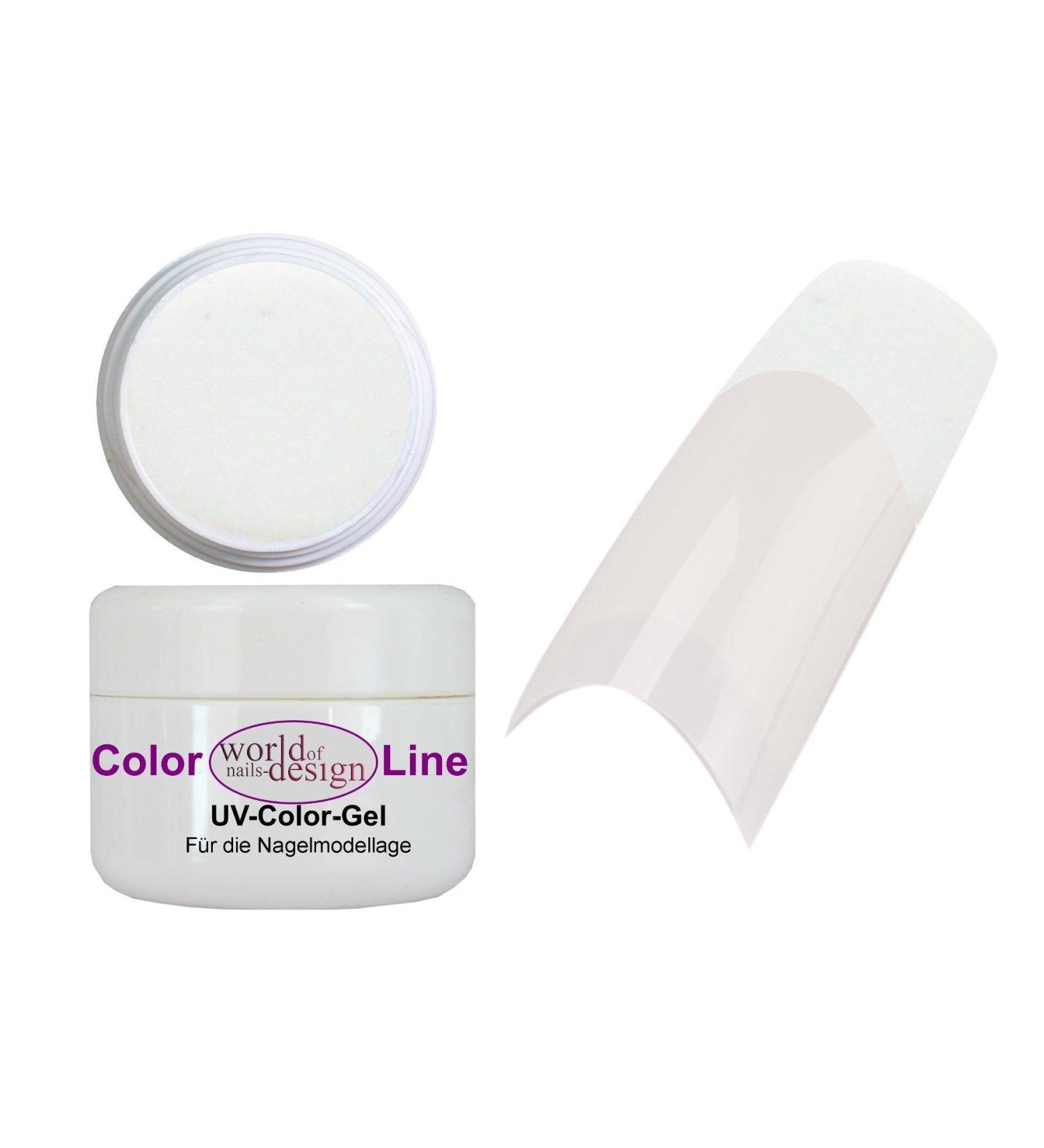 15 ml French Gel snow white medium viscosity